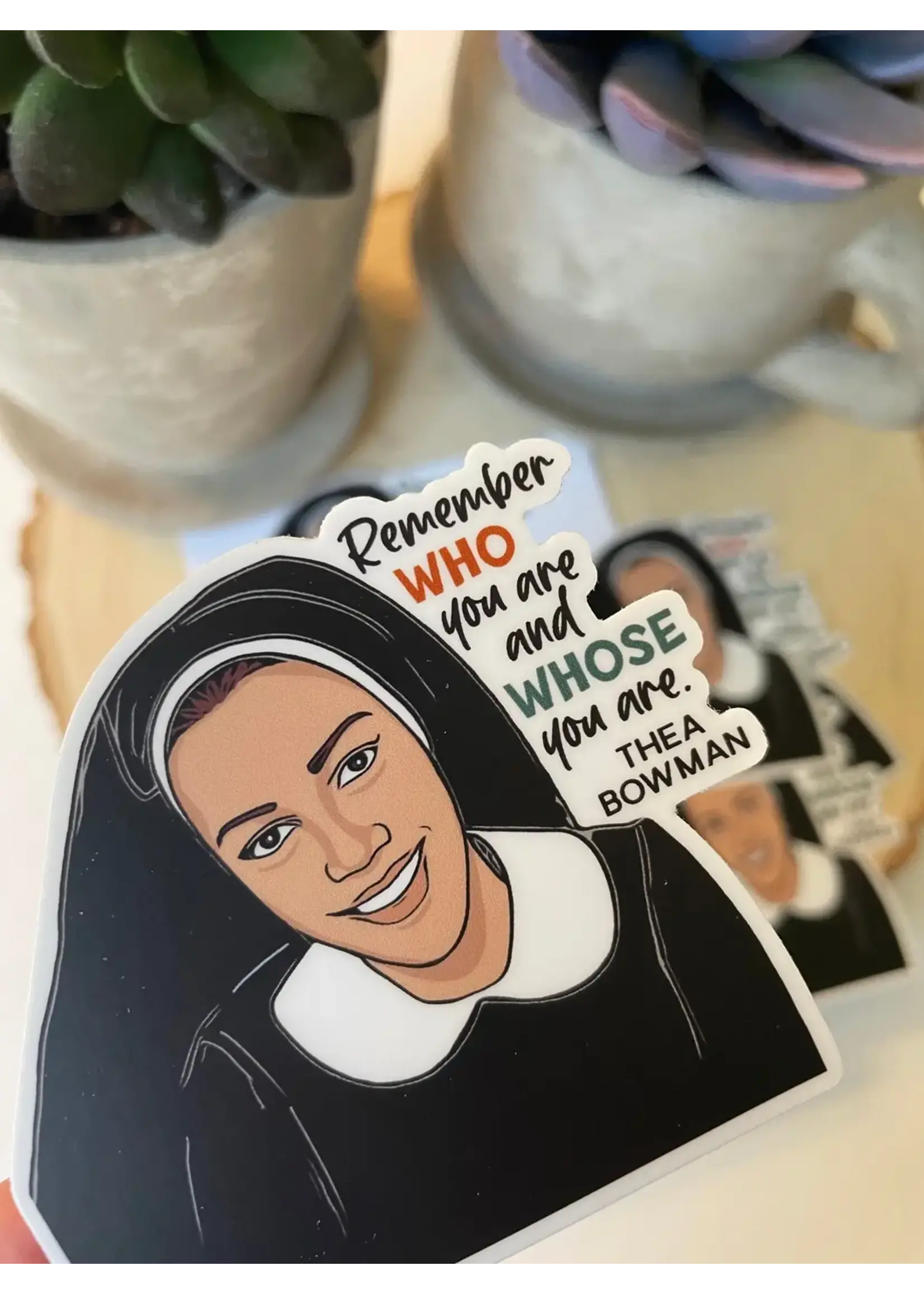 Sister Thea Bowman Waterproof Vinyl Sticker