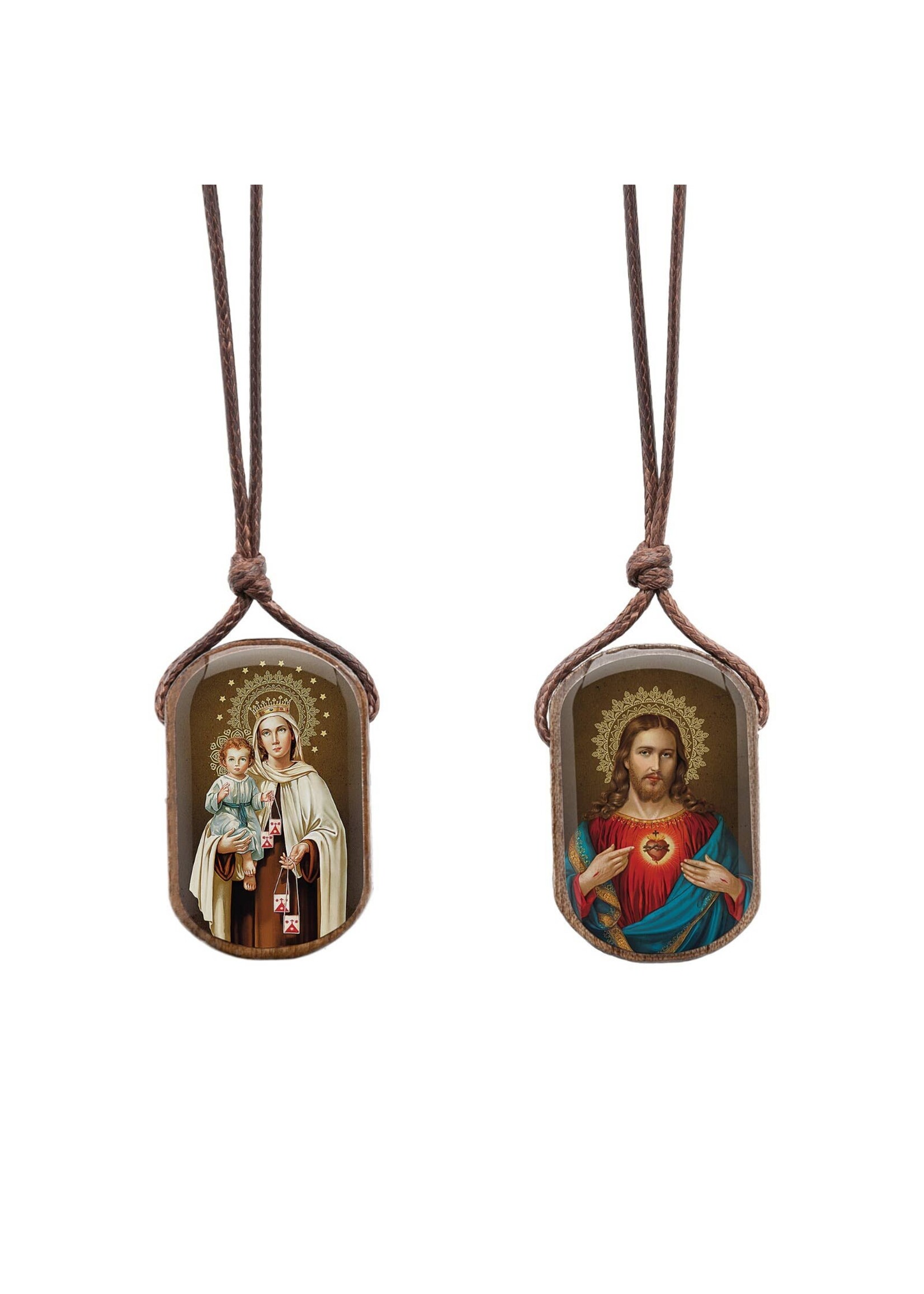 Large Wooden Scapular