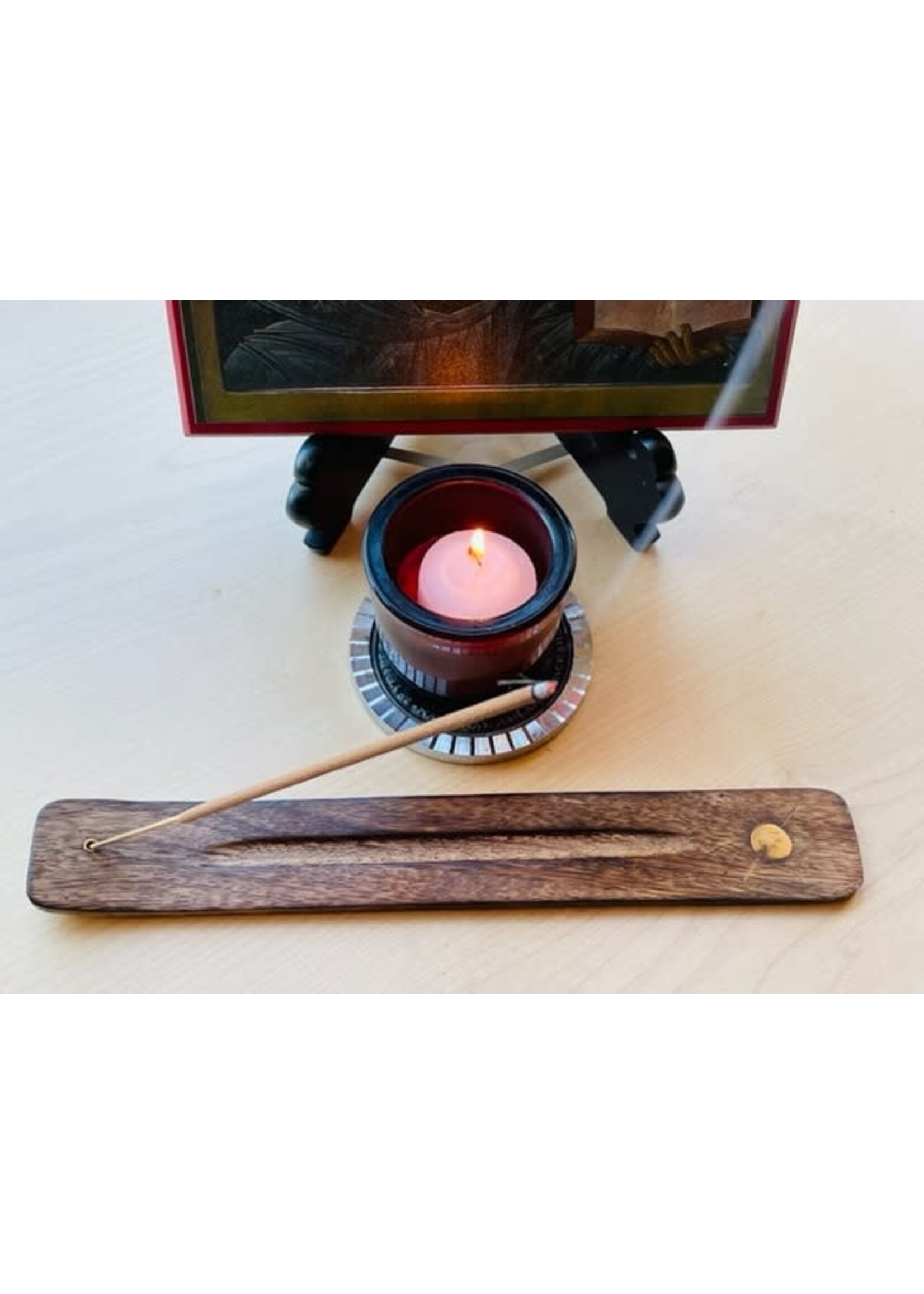 Assorted Celestial Wood Incense Burners