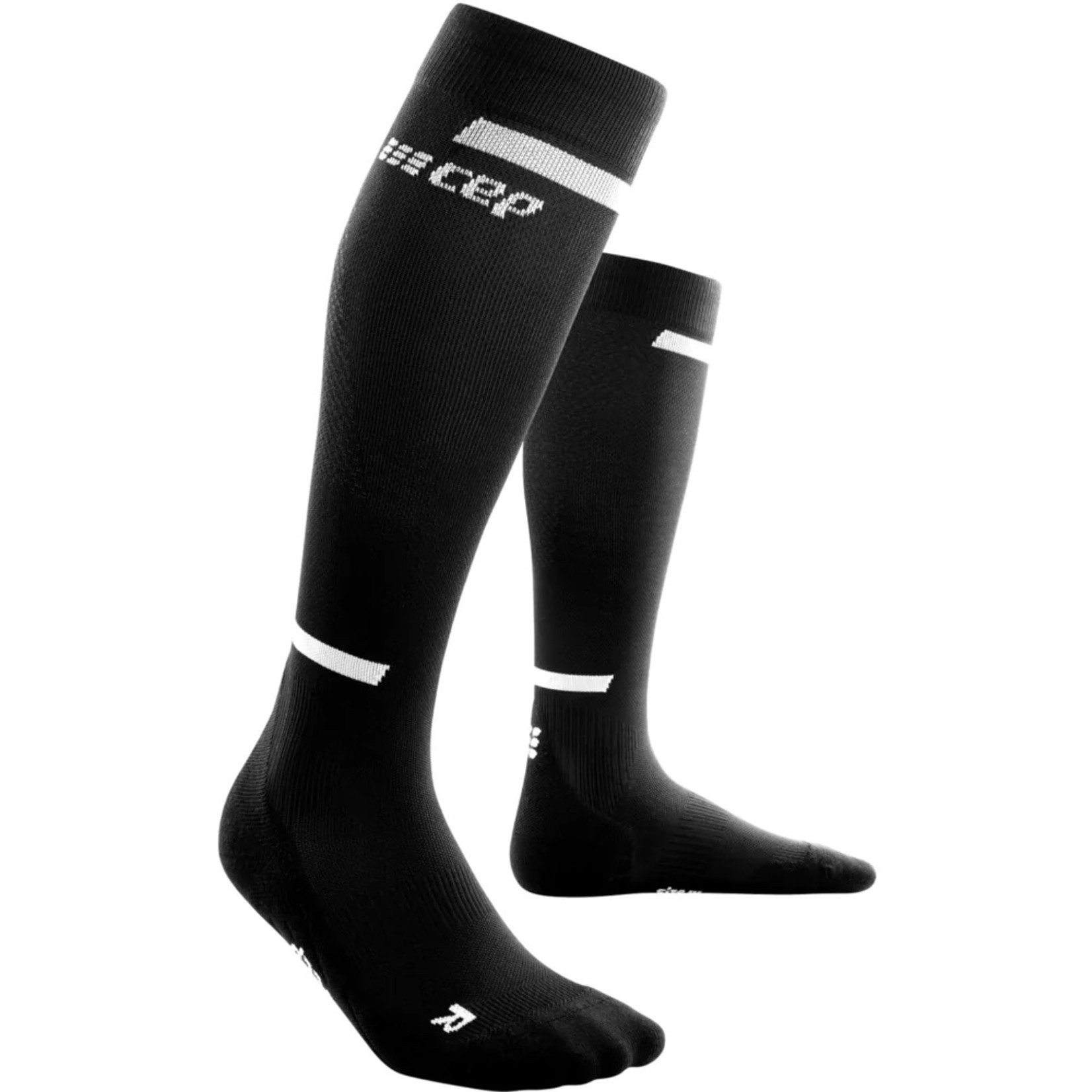 CEP The Run 4.0 Compression Sleeves, White, Women