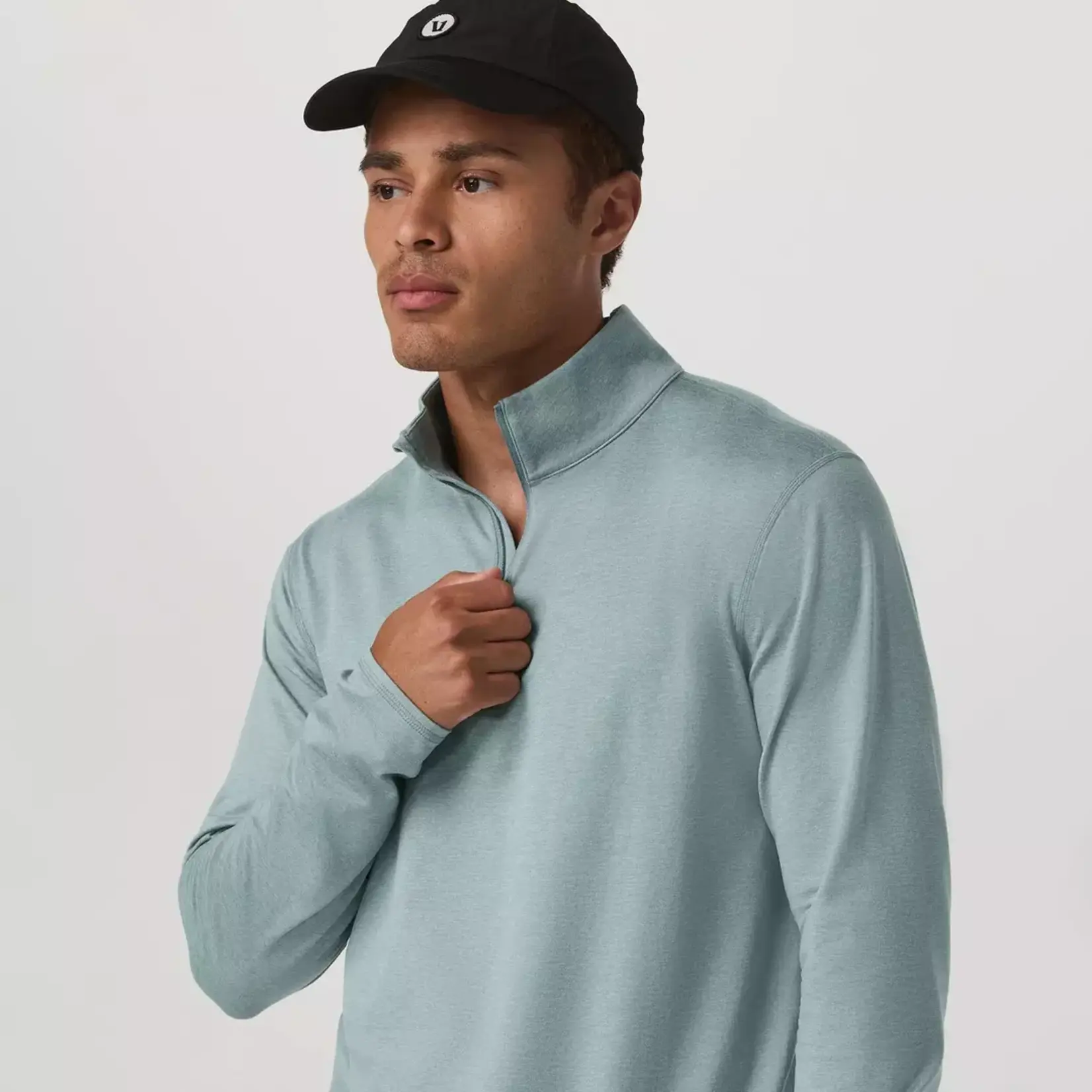Vuori Ponto 1/2 Zip Mock Neck Men's