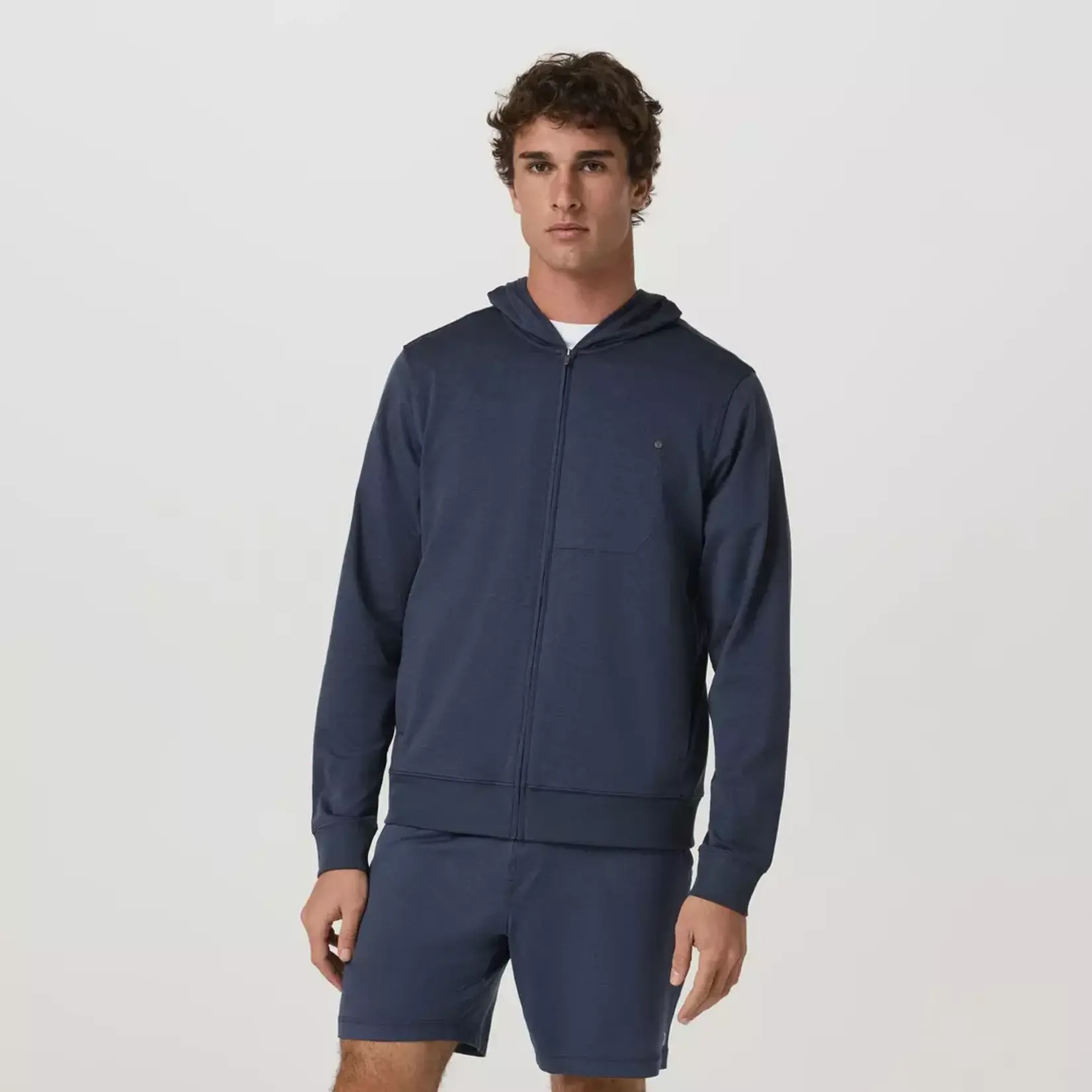 Vuori Ponto Performance Full Zip Hoodie Men's