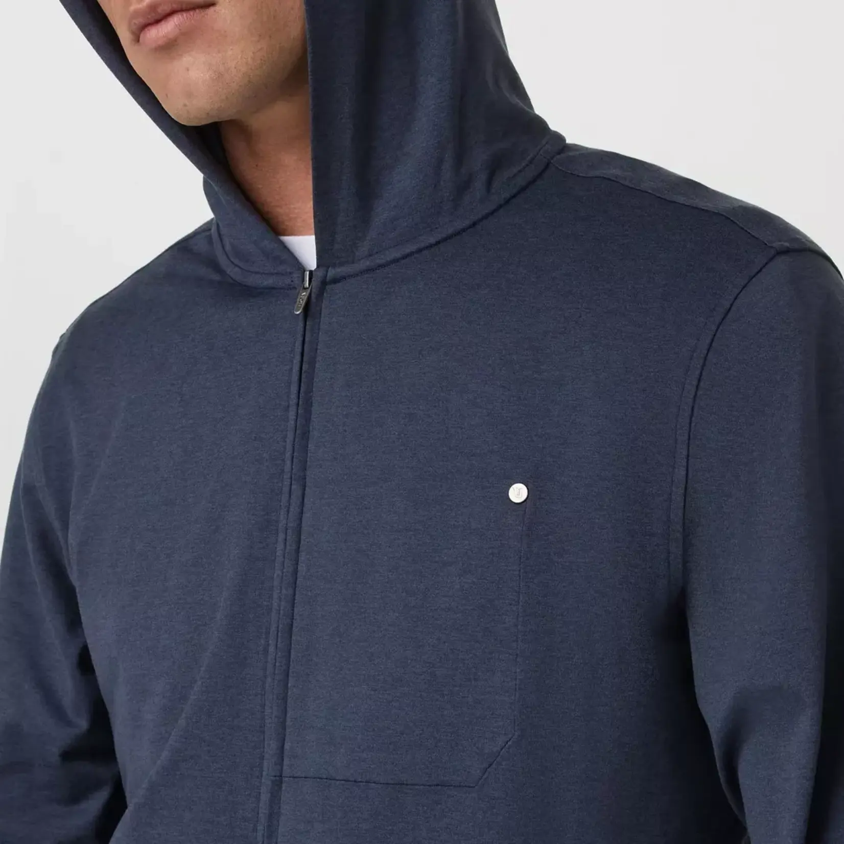 Vuori Ponto Performance Full Zip Hoodie Men's
