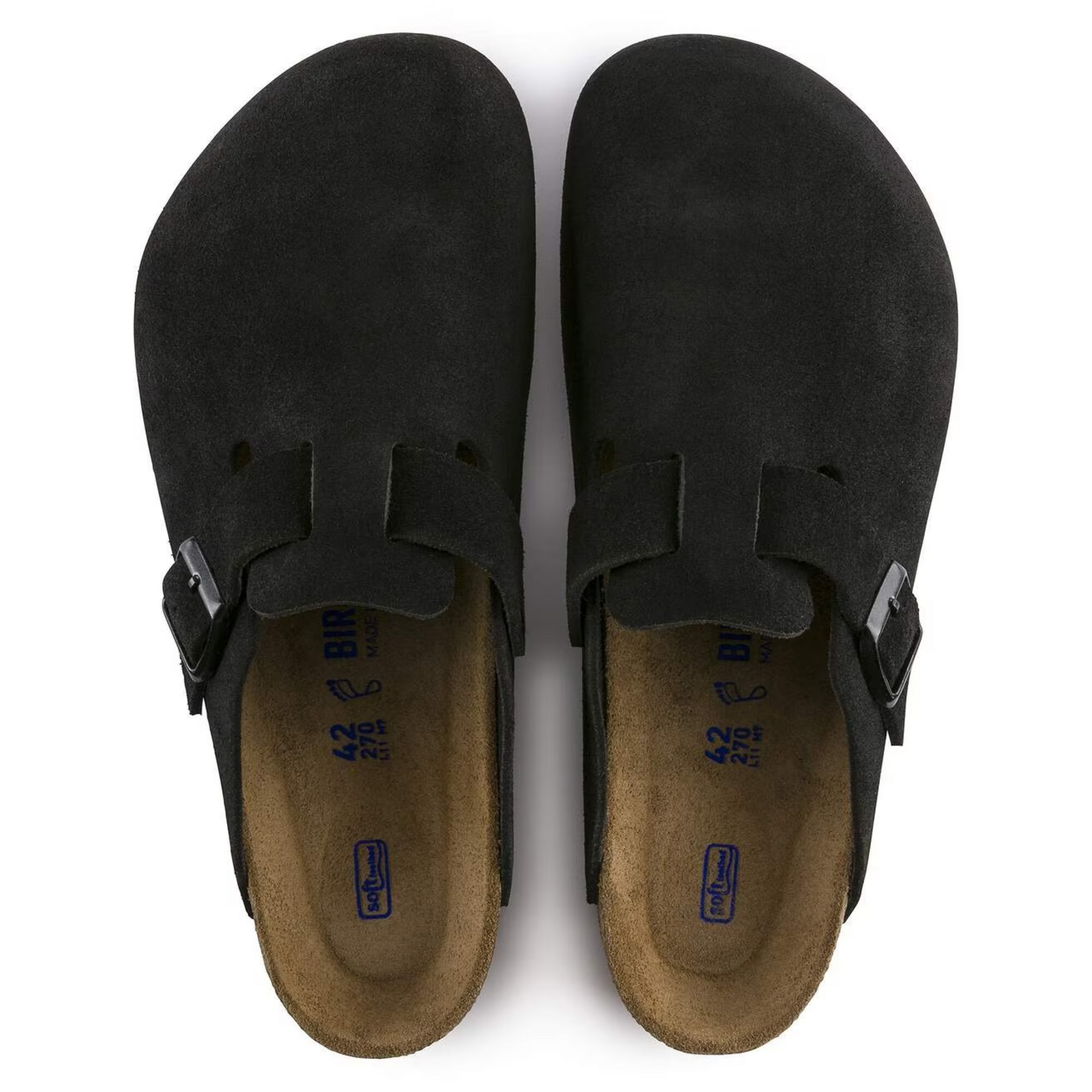 Birkenstock Boston Soft Footbed Suede