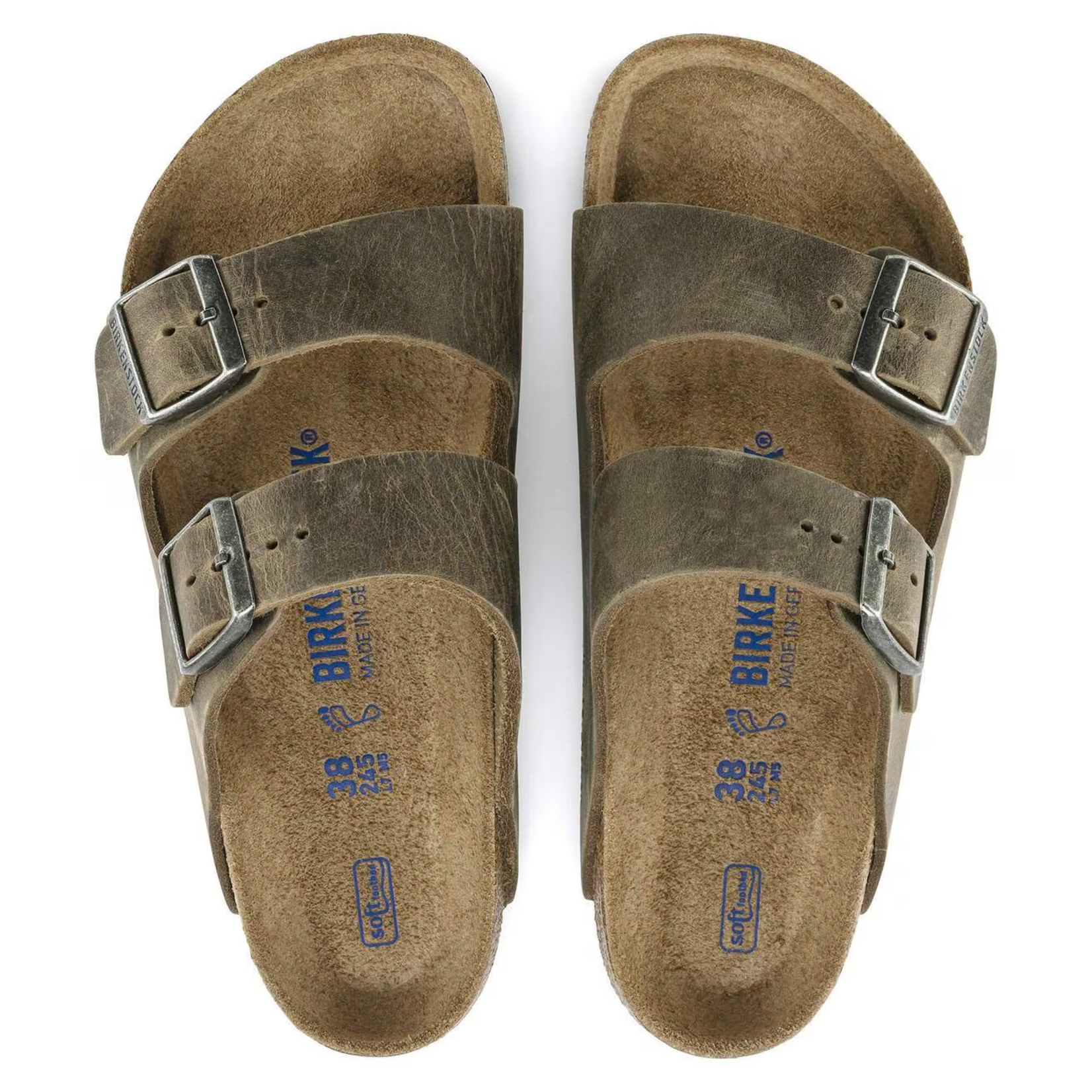 Birkenstock Arizona Soft Footbed Oiled Leather Men's