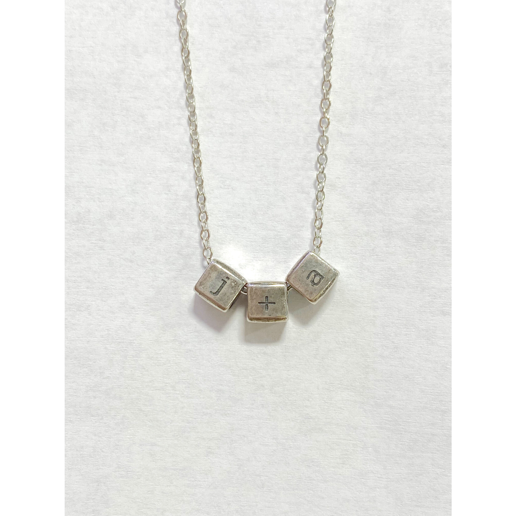 Square Charm Necklace