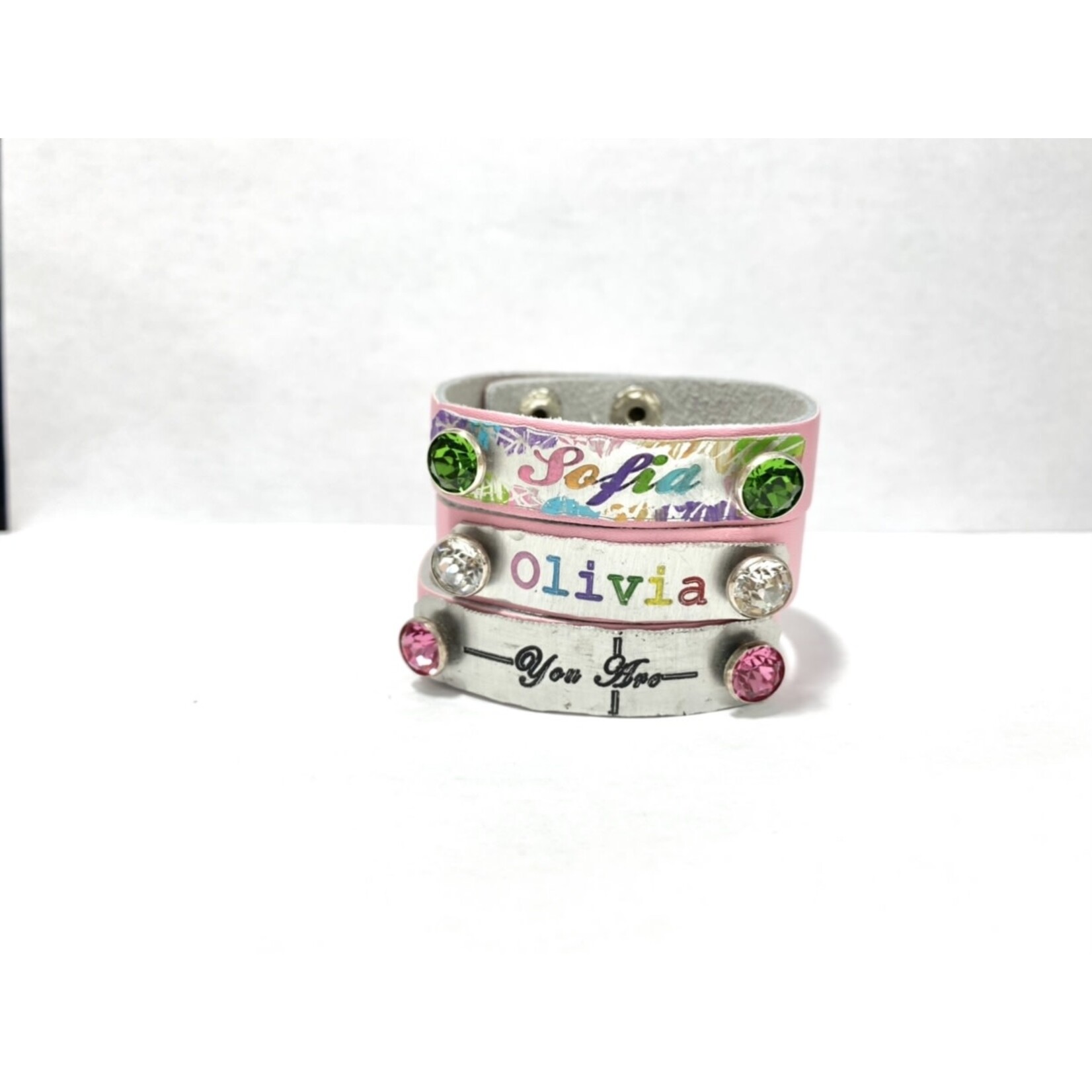 Small 1/2" Cuff Pink