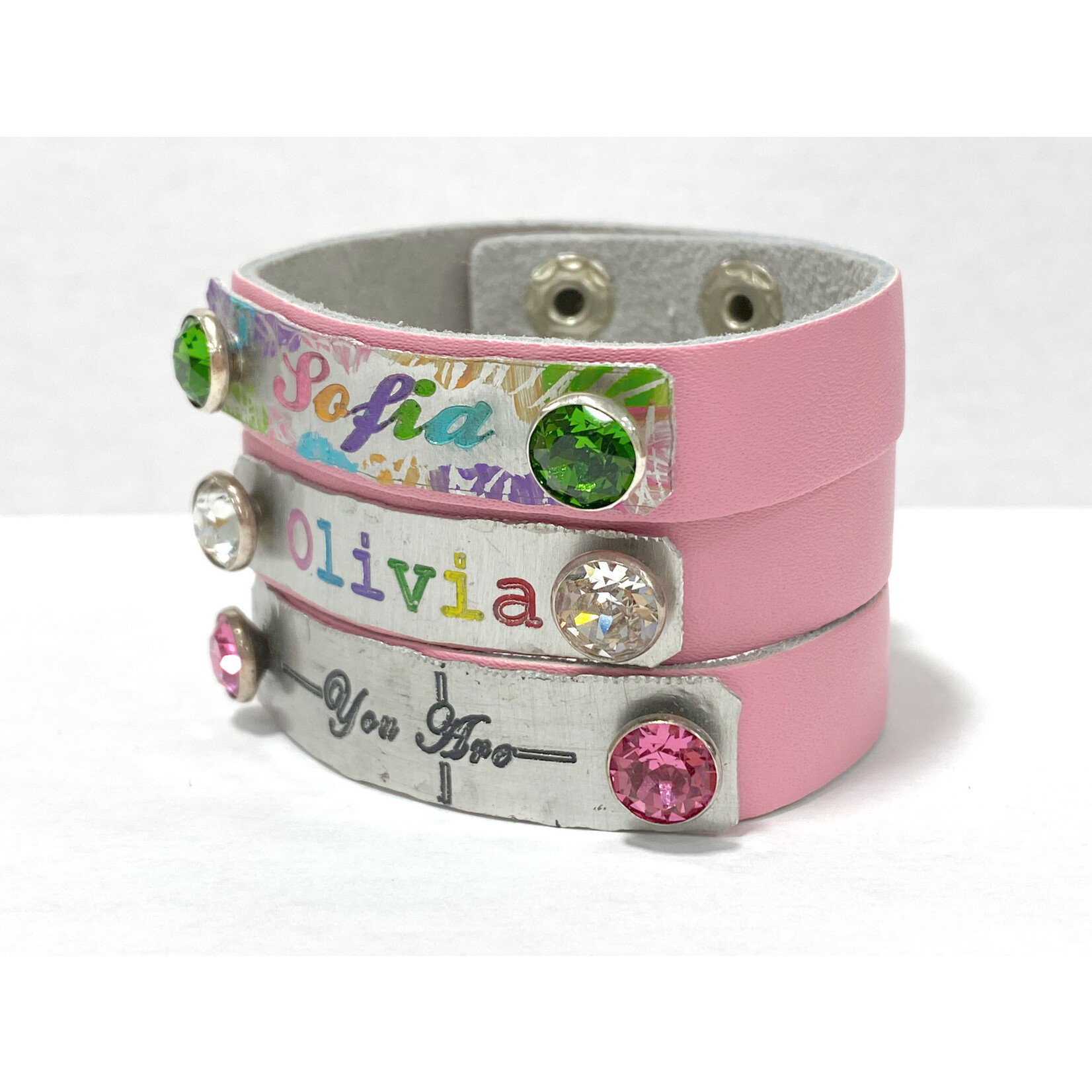 Small 1/2" Cuff Pink