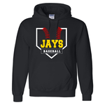 Gildan Jays Baseball Plate Hoodie