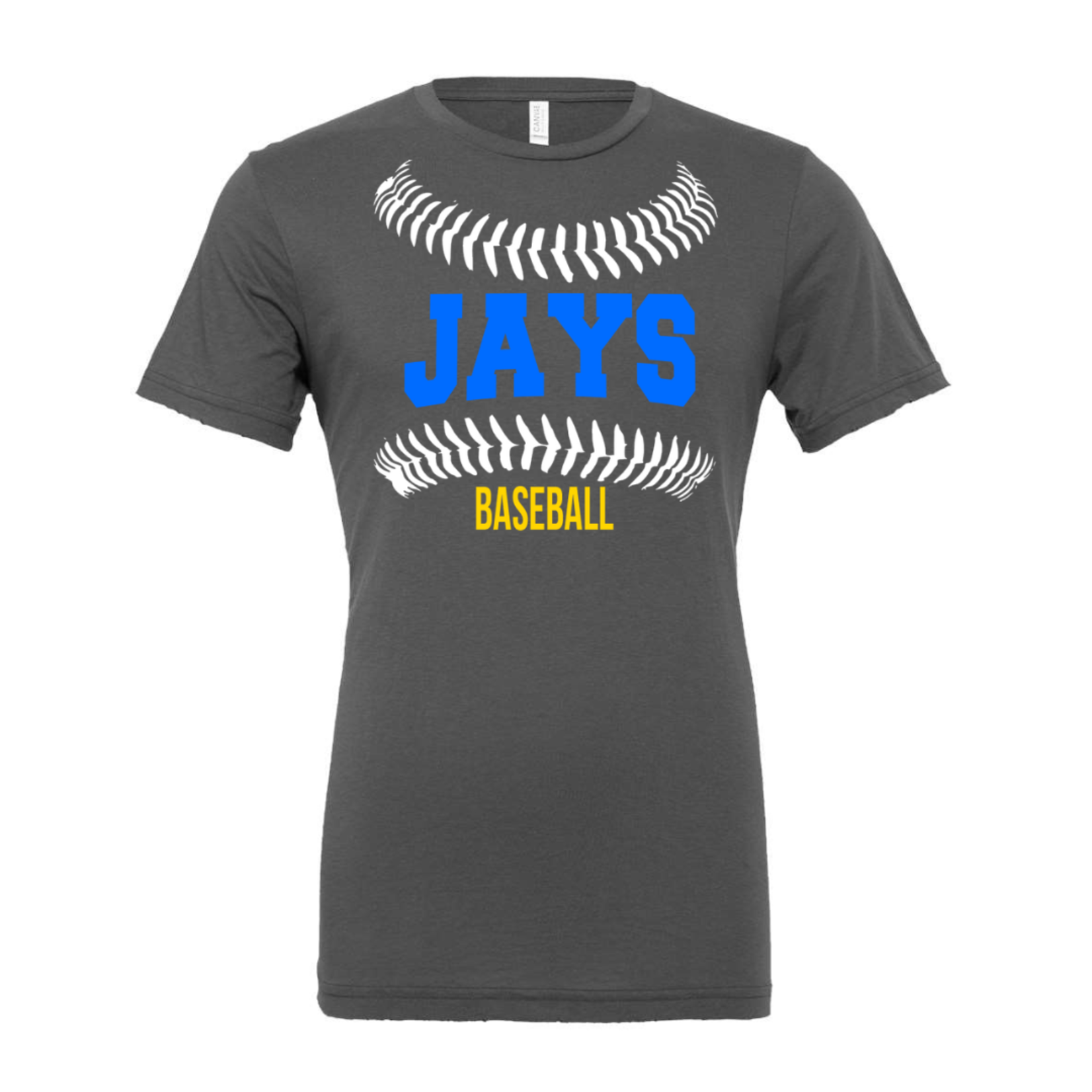 Bella+Canvas Jays Baseball Stitch Tee