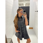 Mary Button Up Mini Dress
