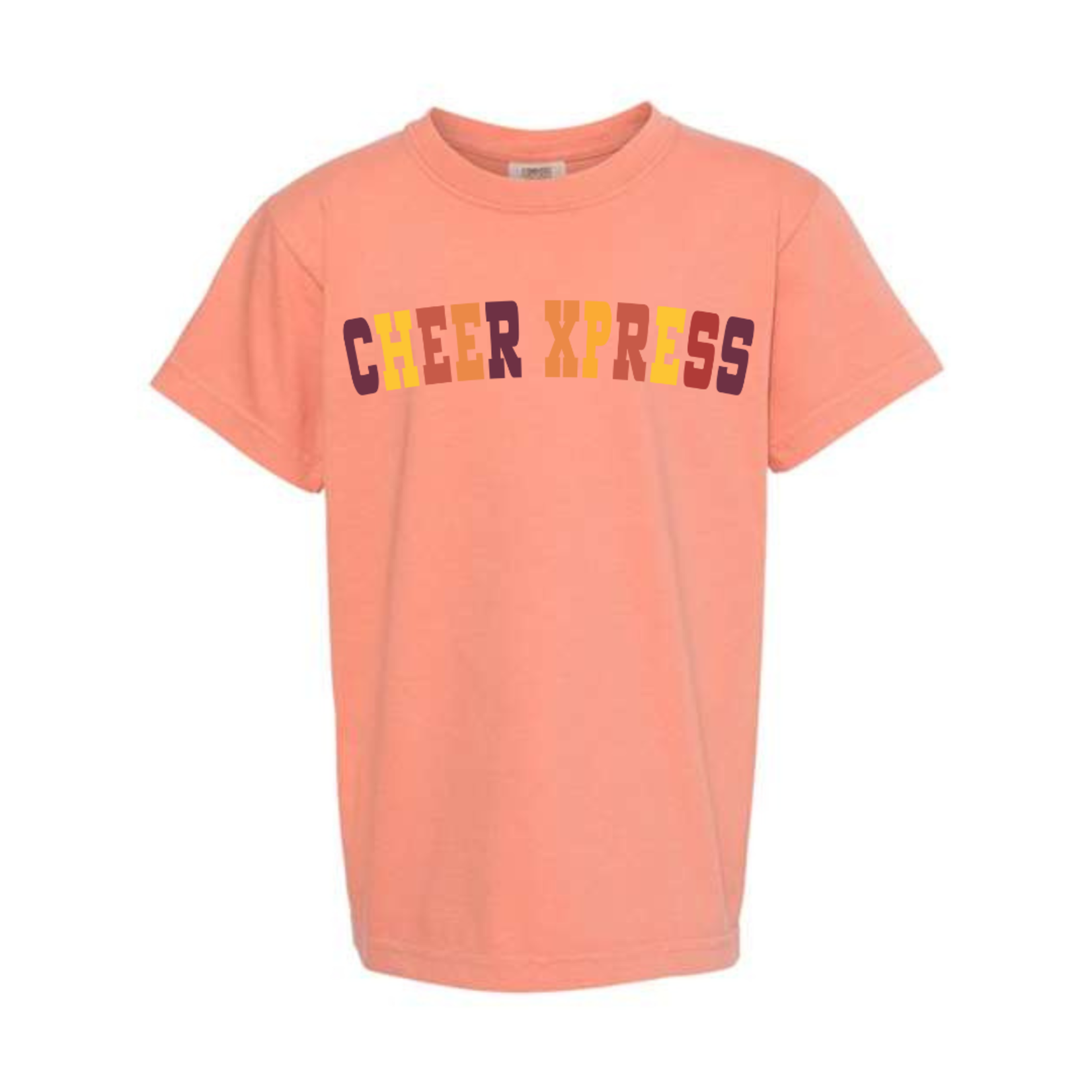 comfort colors CX Color Block Fall Tee Youth
