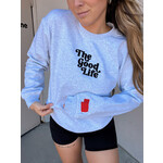 The Good Life Emb. Crewneck