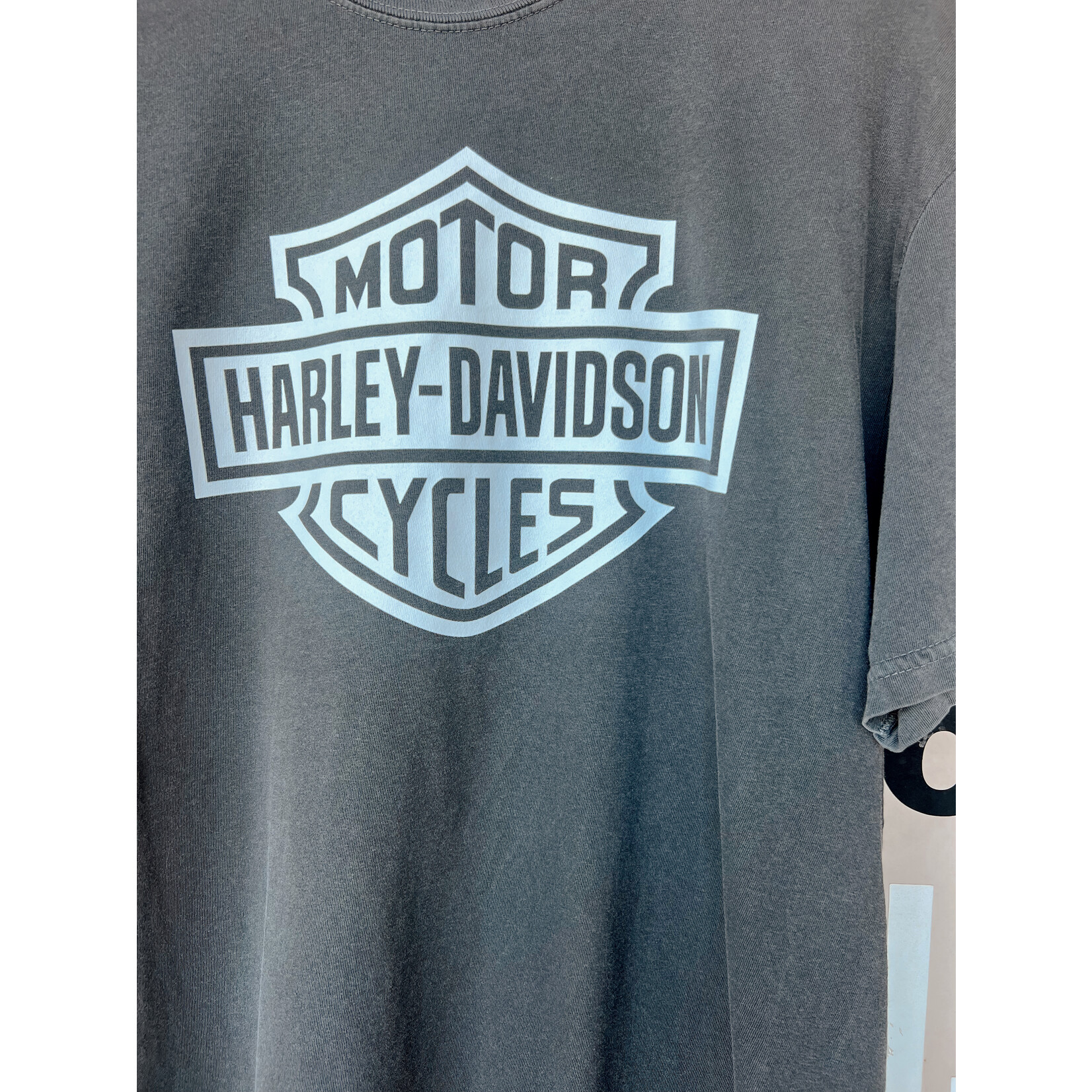Harley Logo Charcoal Tee