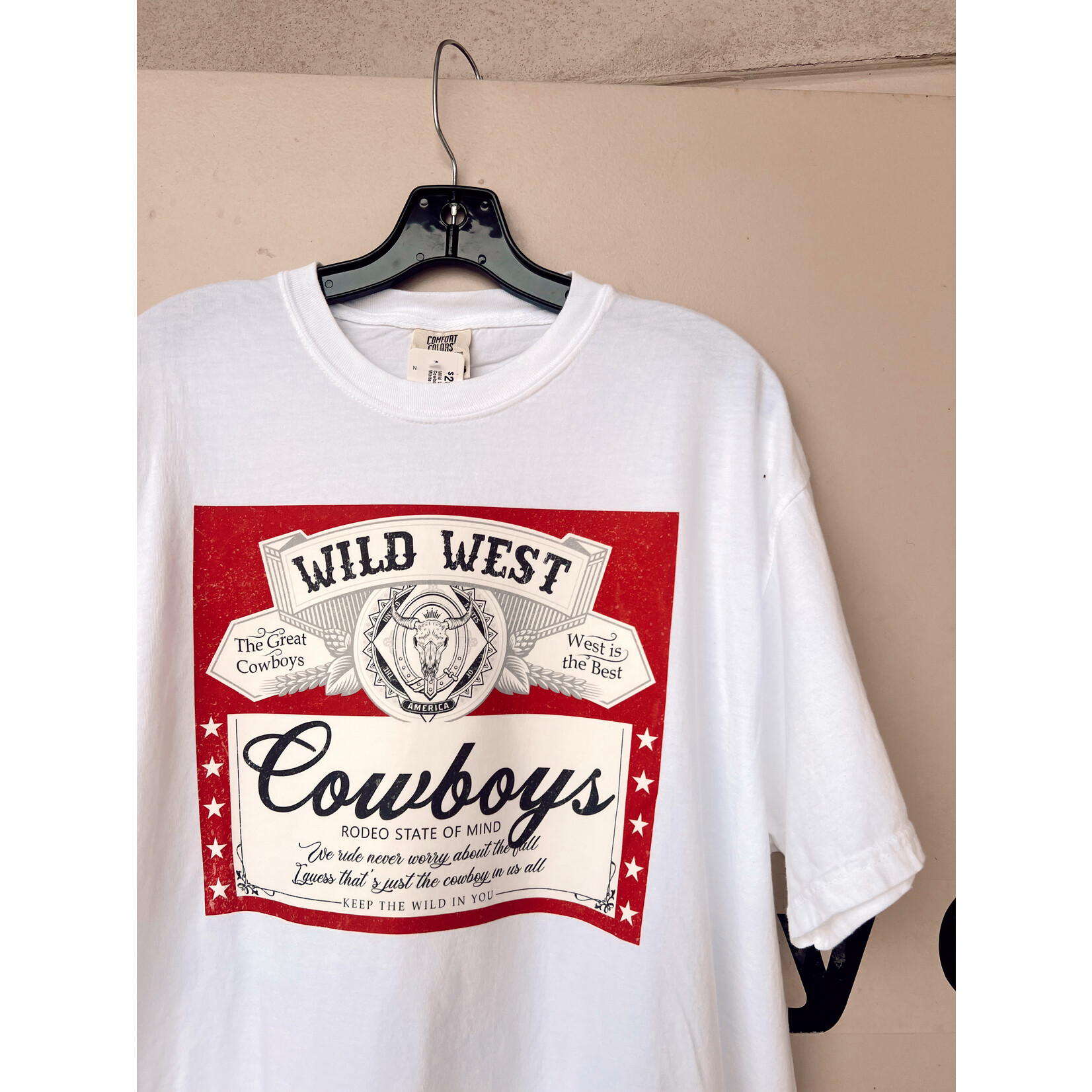 comfort colors Wild West Cowboys Tee