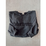 comfort colors Cheer Xpress Bold Front Emb. Crew