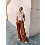 Light Satin Wide Leg Pants