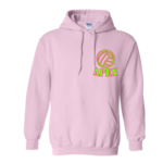 Pink Apex Volleyball Hoodie