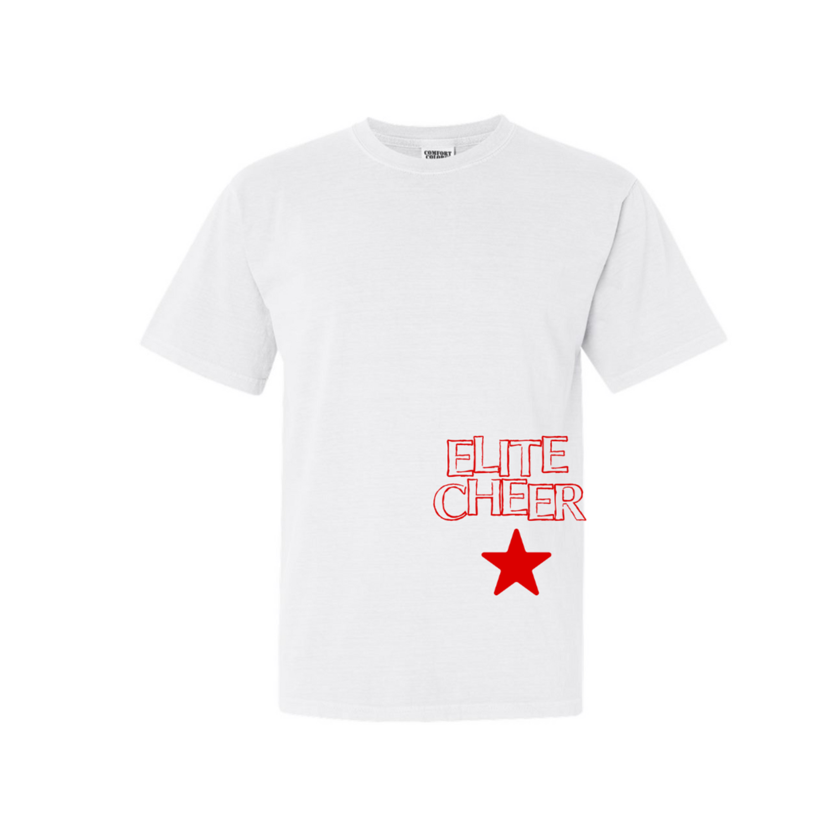 comfort colors Elite Cheer Hip Tee