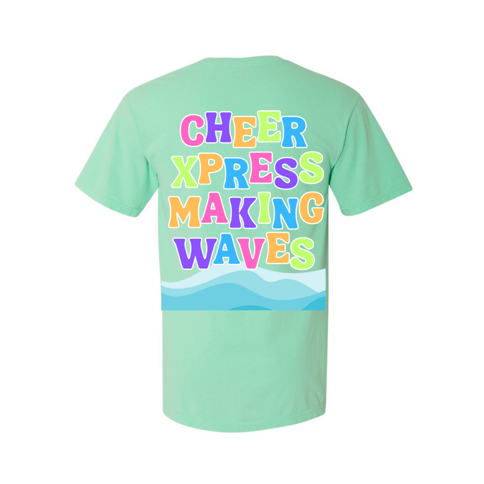 comfort colors Cheer Xpress Season 21 Tee