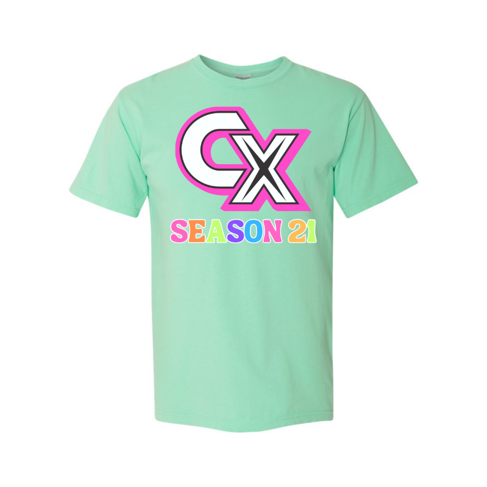 comfort colors Cheer Xpress Season 21 Tee