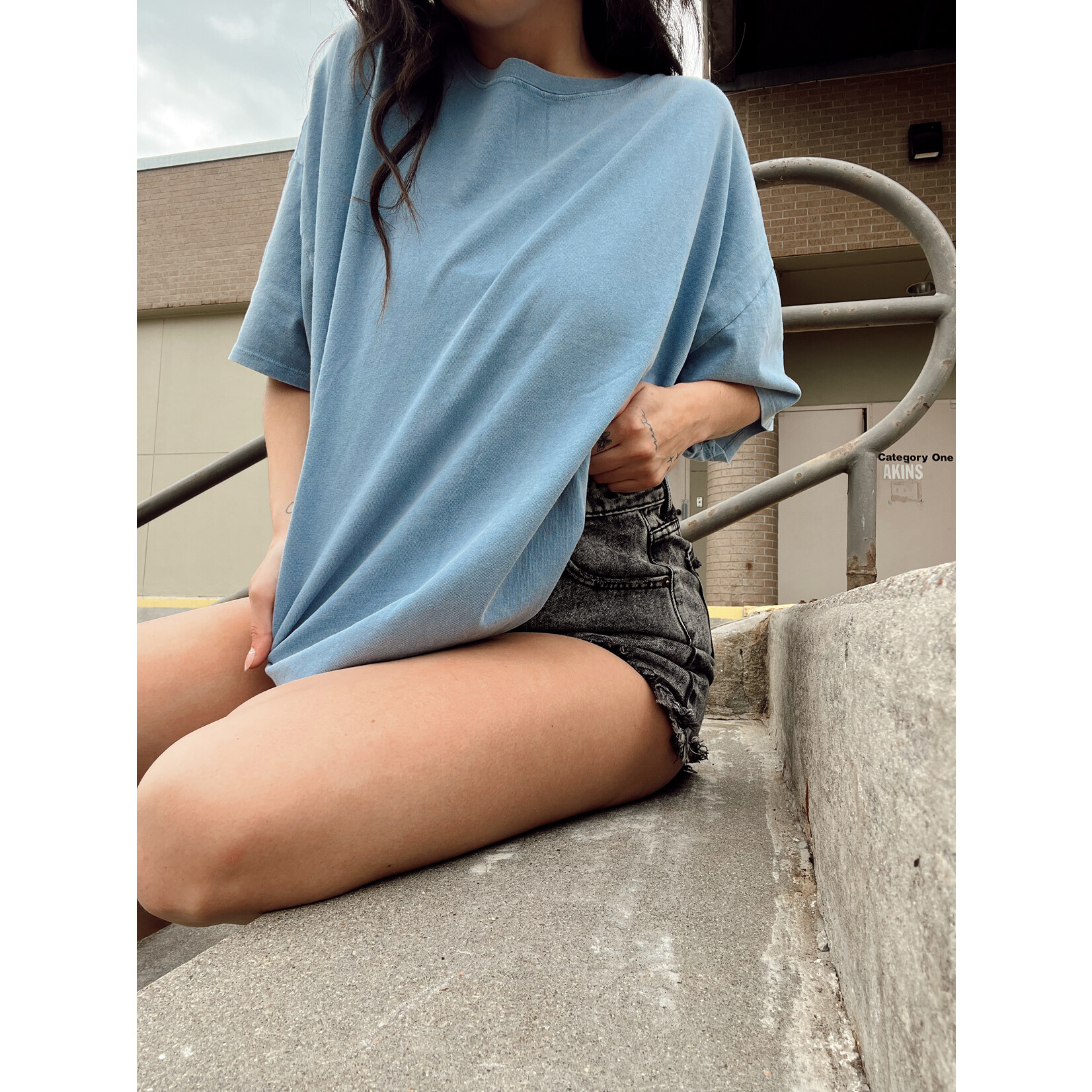 Oversized Cotton Tee
