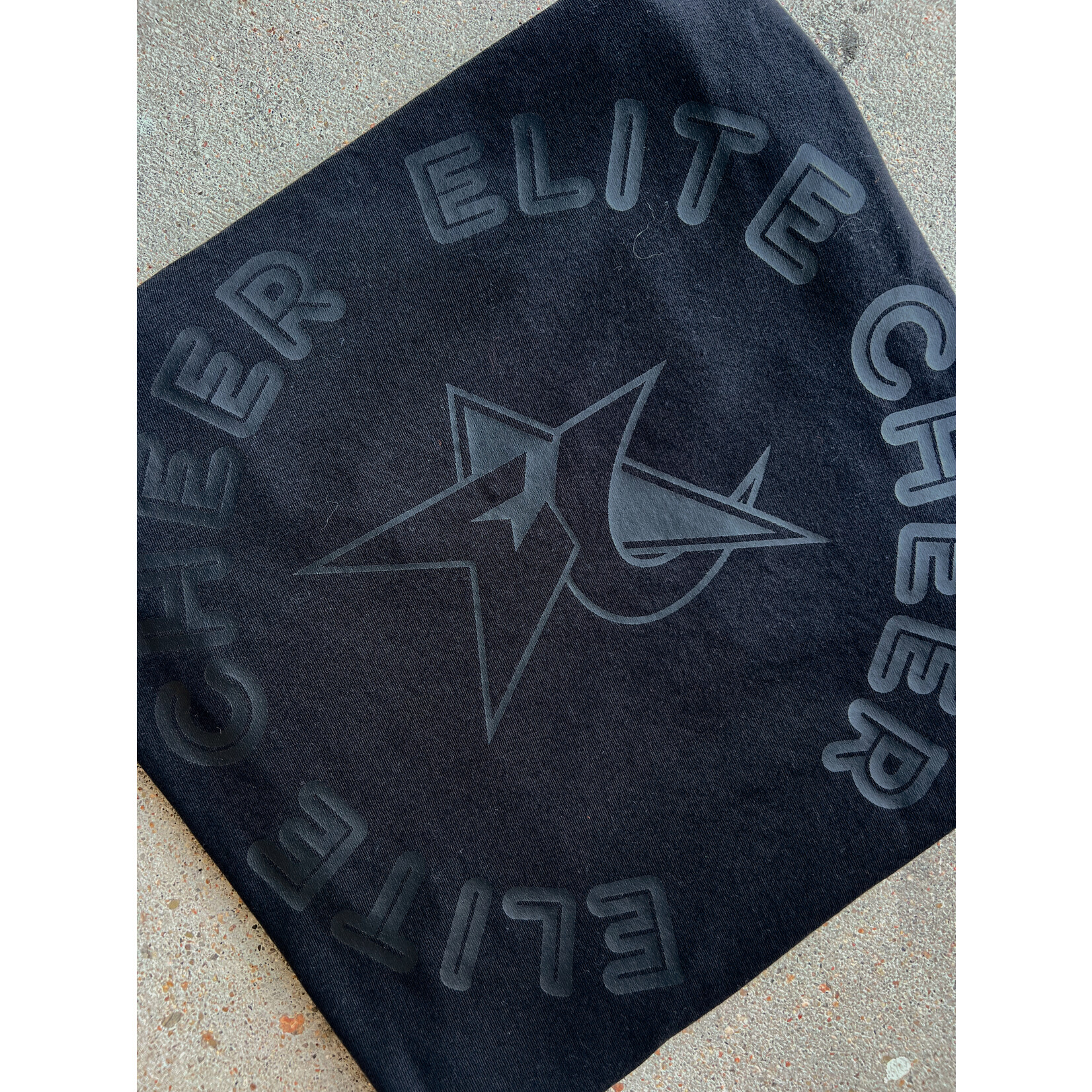 comfort colors Elite Cheer Circle Back Tee