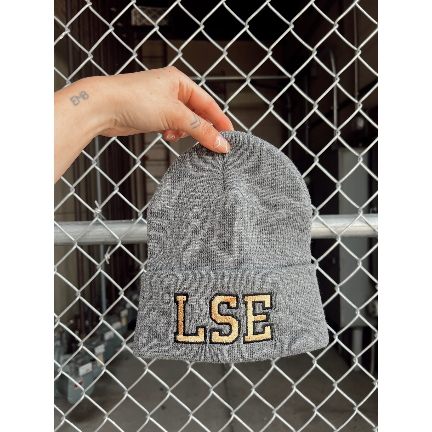 LSE Embroidered Beanie