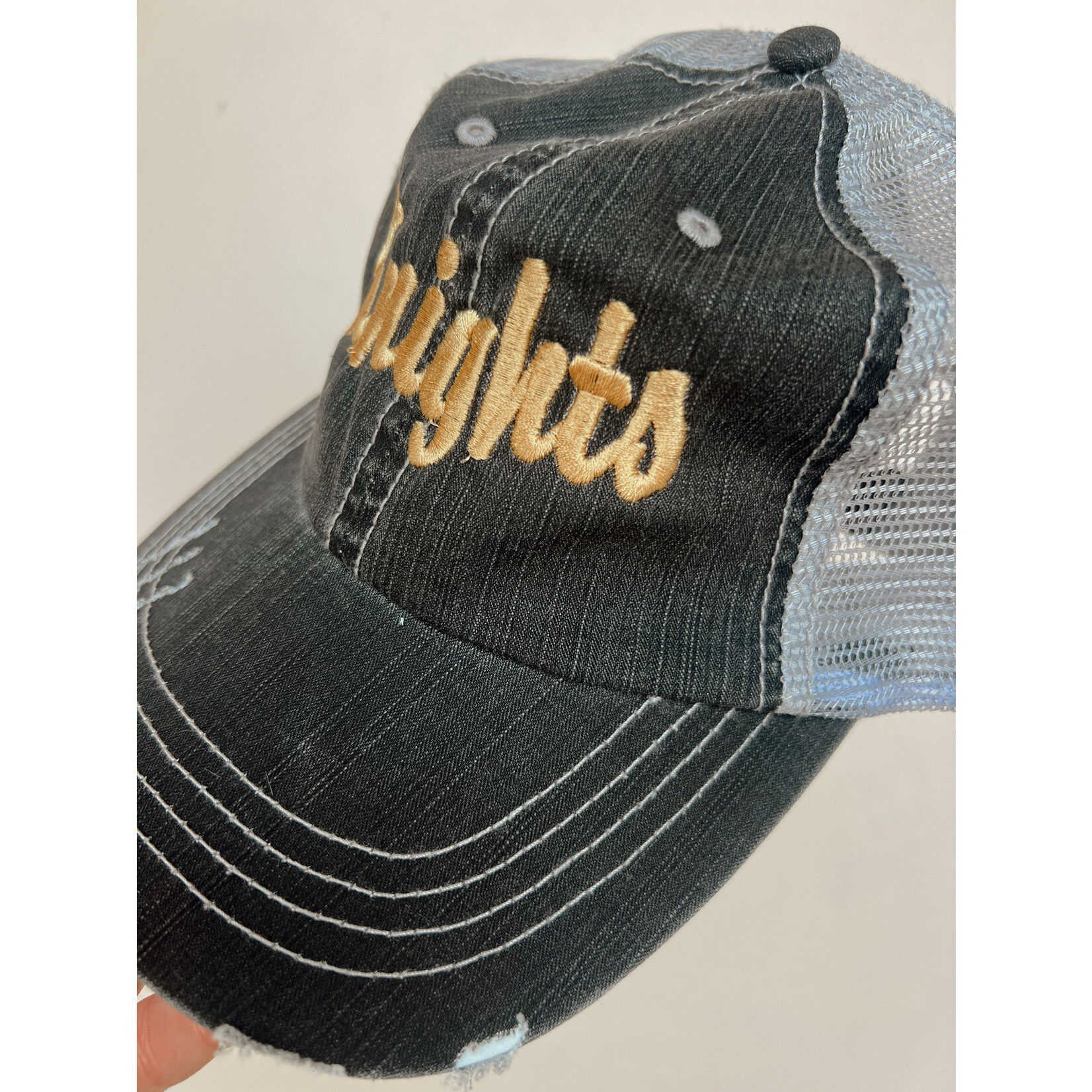 Knights Distressed Baseball Hat