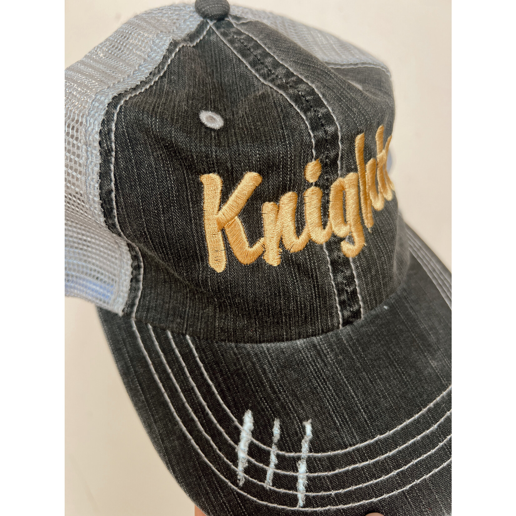 Knights Distressed Baseball Hat