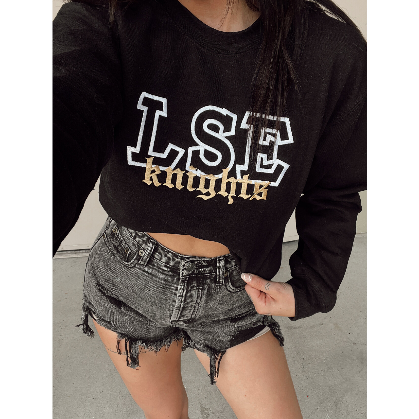 LSE Knights Embroidered Crew