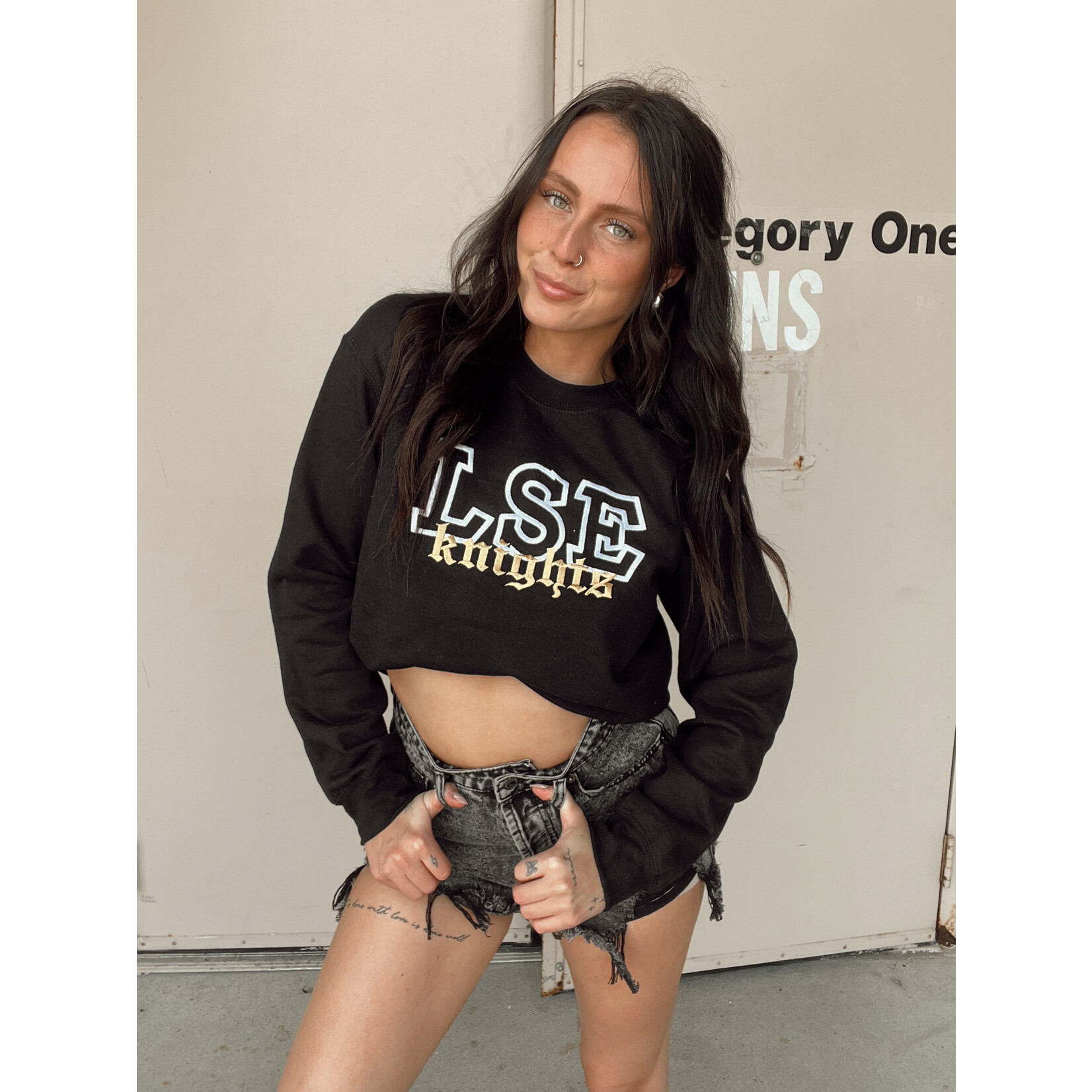LSE Knights Embroidered Crew