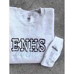 ENHS Wolves Embroidered Crew + Name/Number