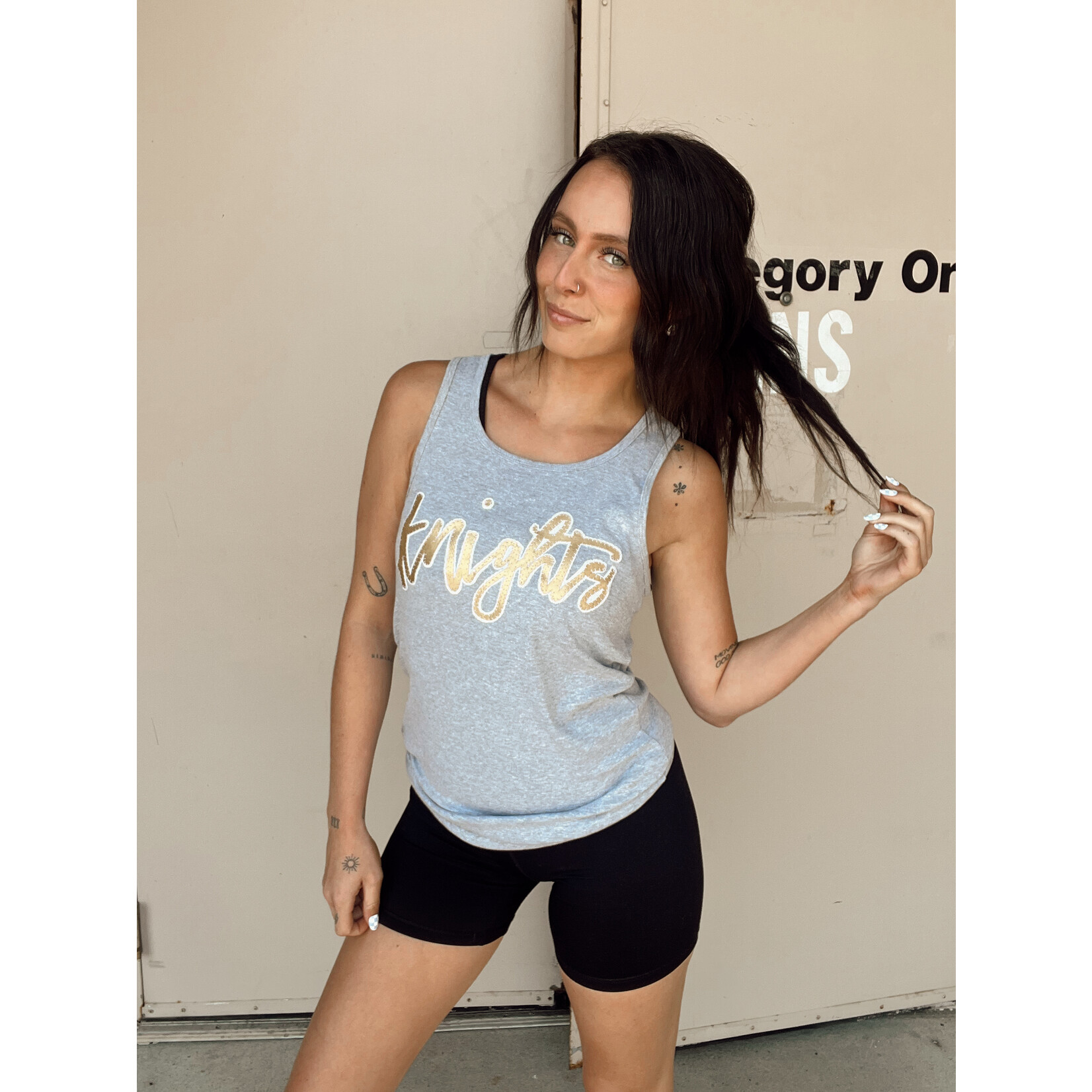 Knights Cursive Sewn Tank