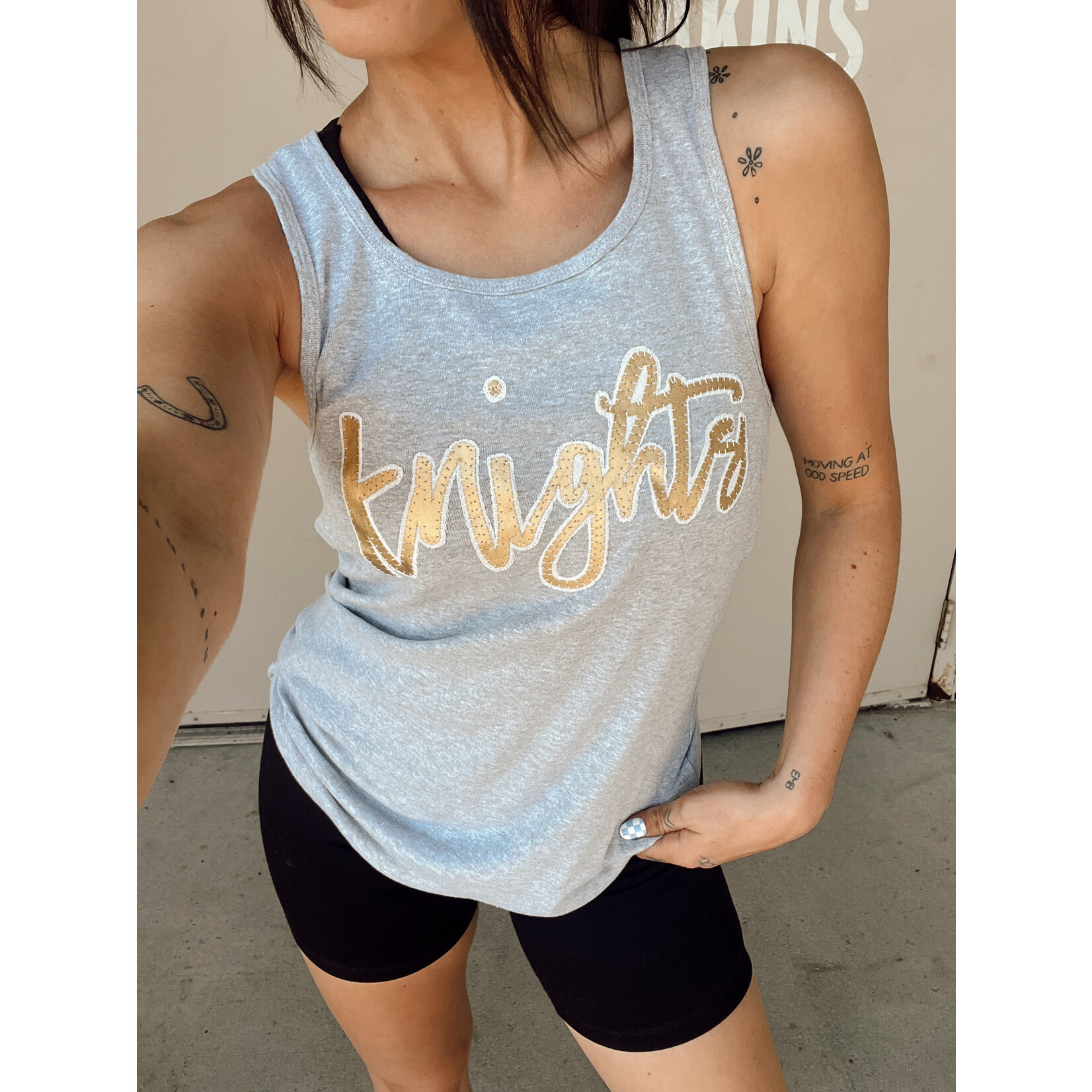 Knights Cursive Sewn Tank
