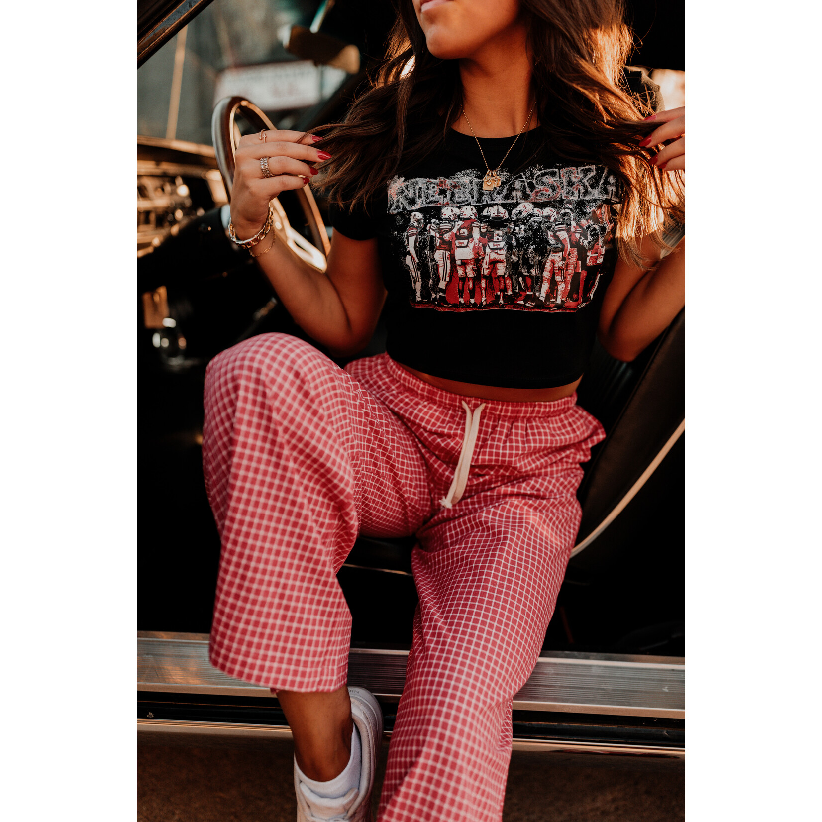 Bella+Canvas Nebraska Players Crop Tee