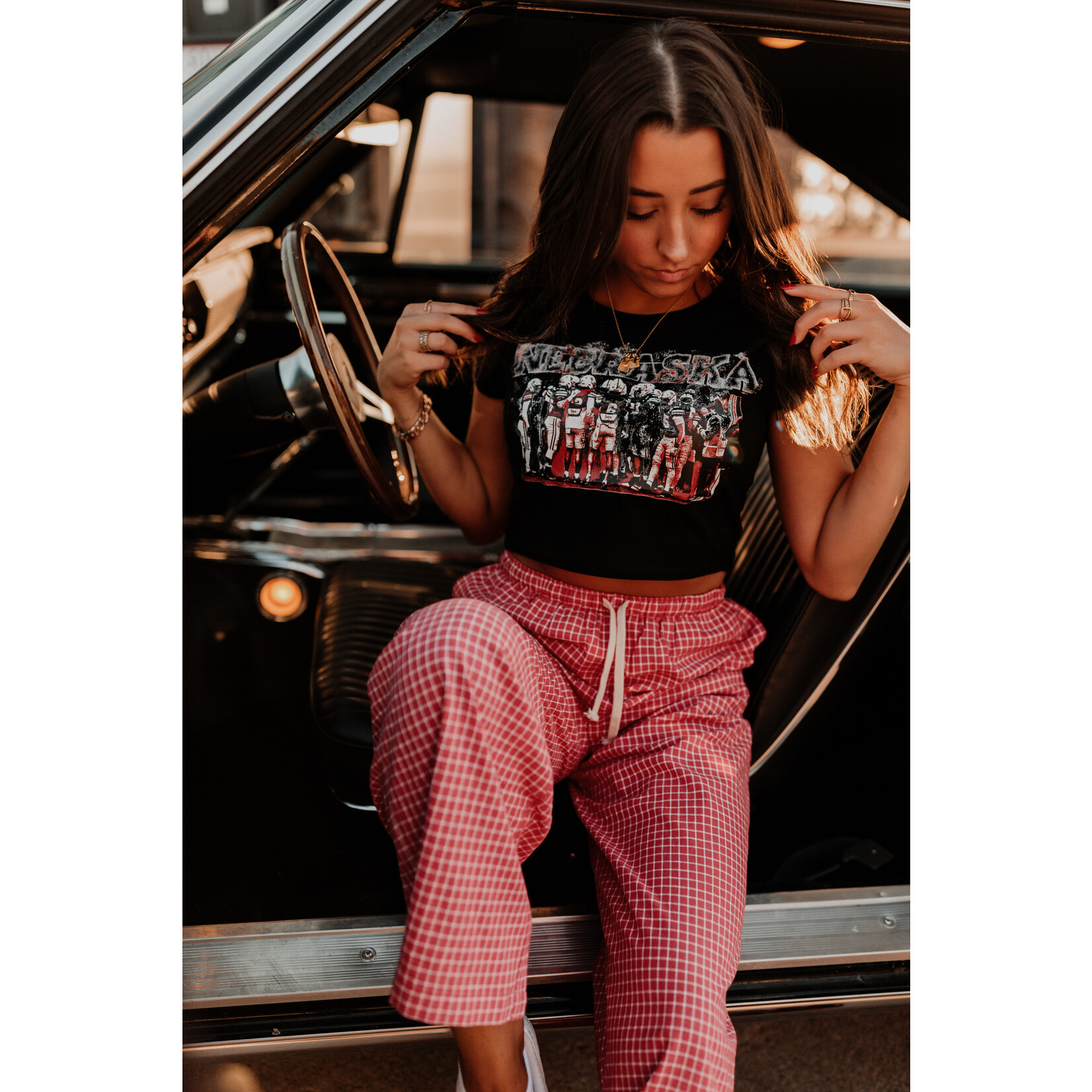 Bella+Canvas Nebraska Players Crop Tee