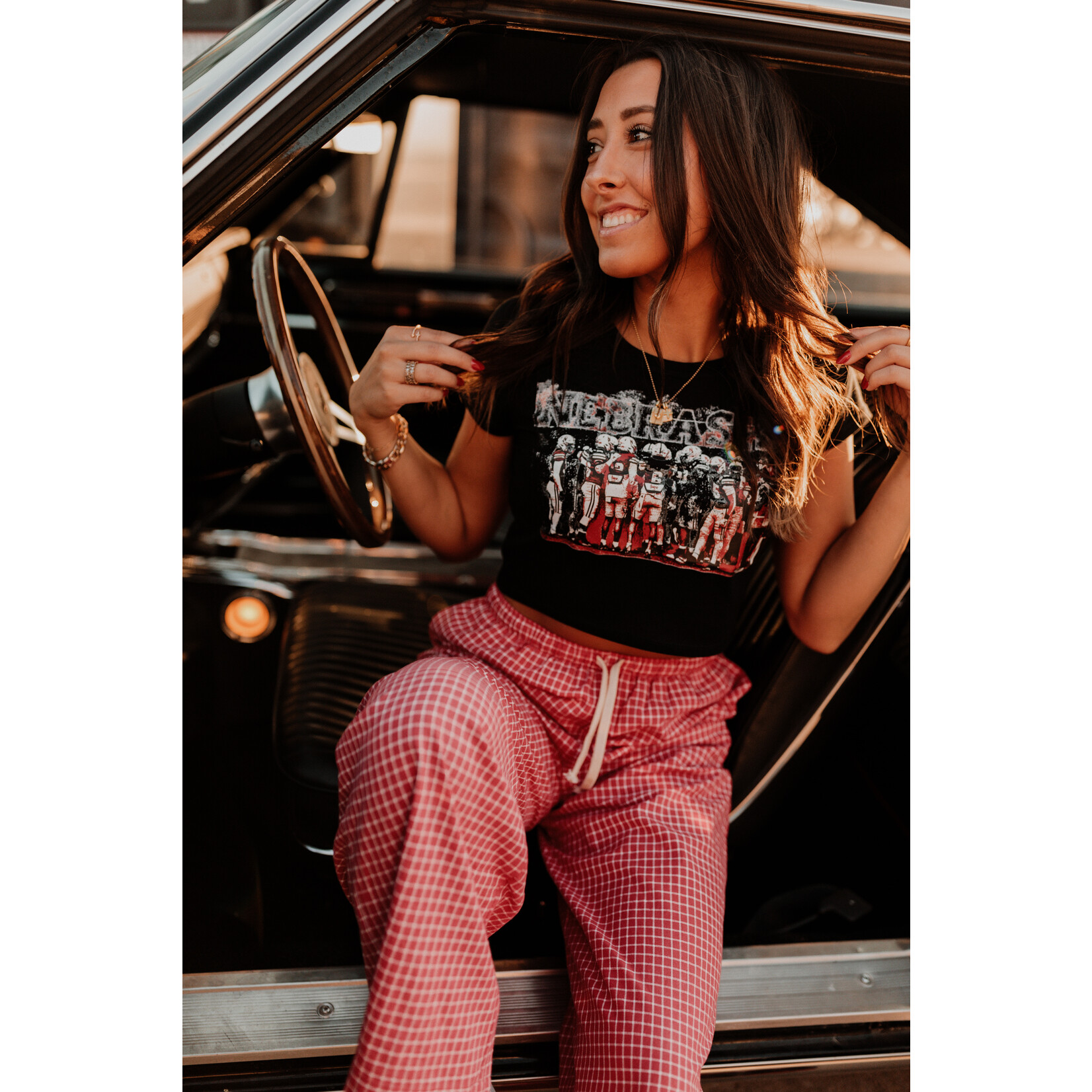Bella+Canvas Nebraska Players Crop Tee