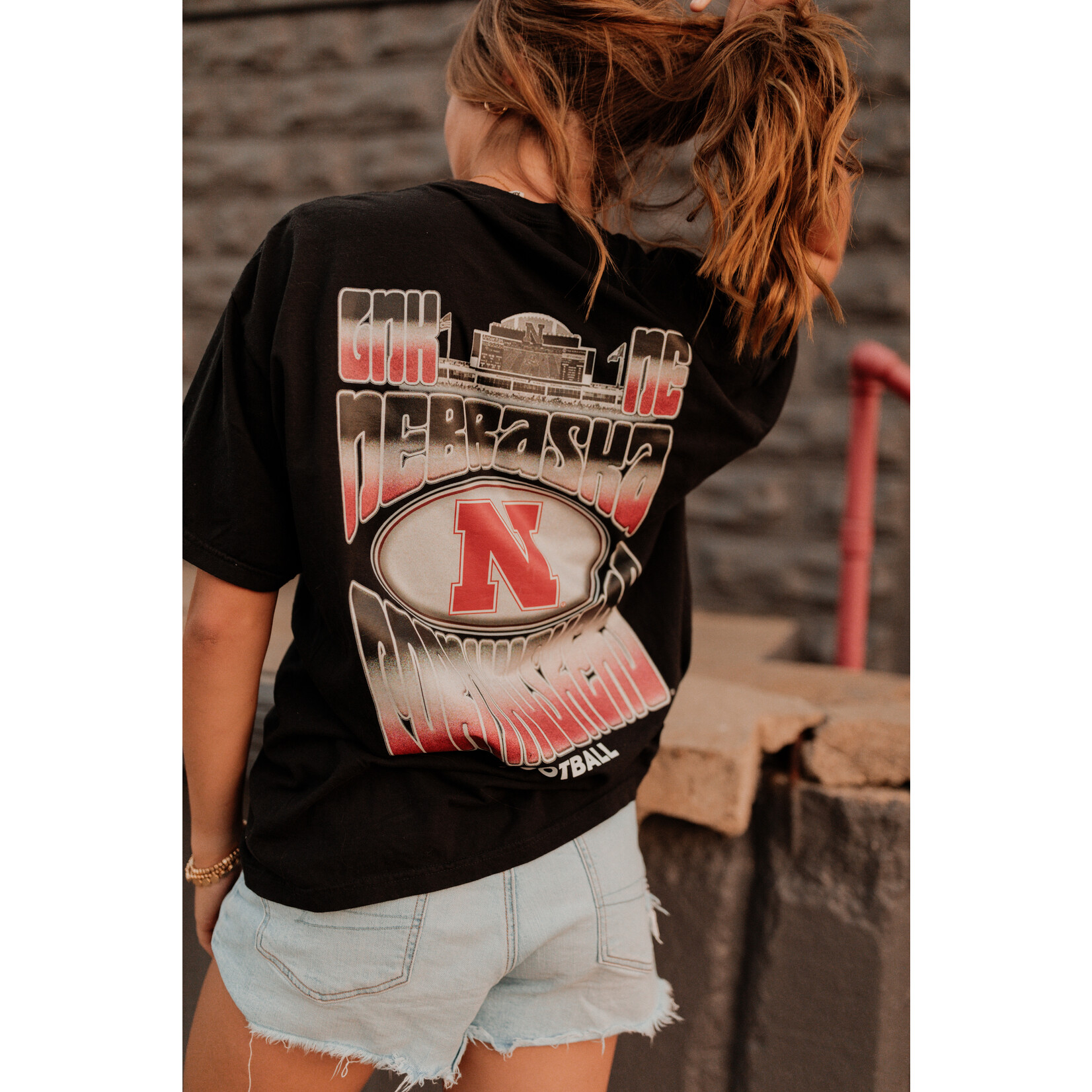 comfort colors GBR NE Nebraska Cornhuskers Tee