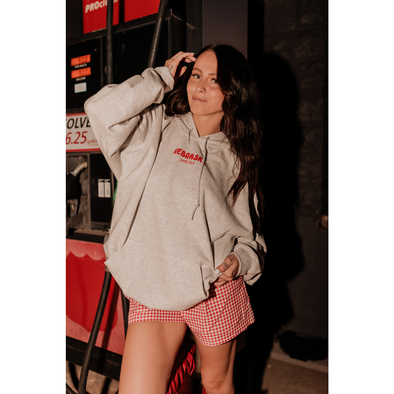 Gildan Nebraska With Love Hoodie