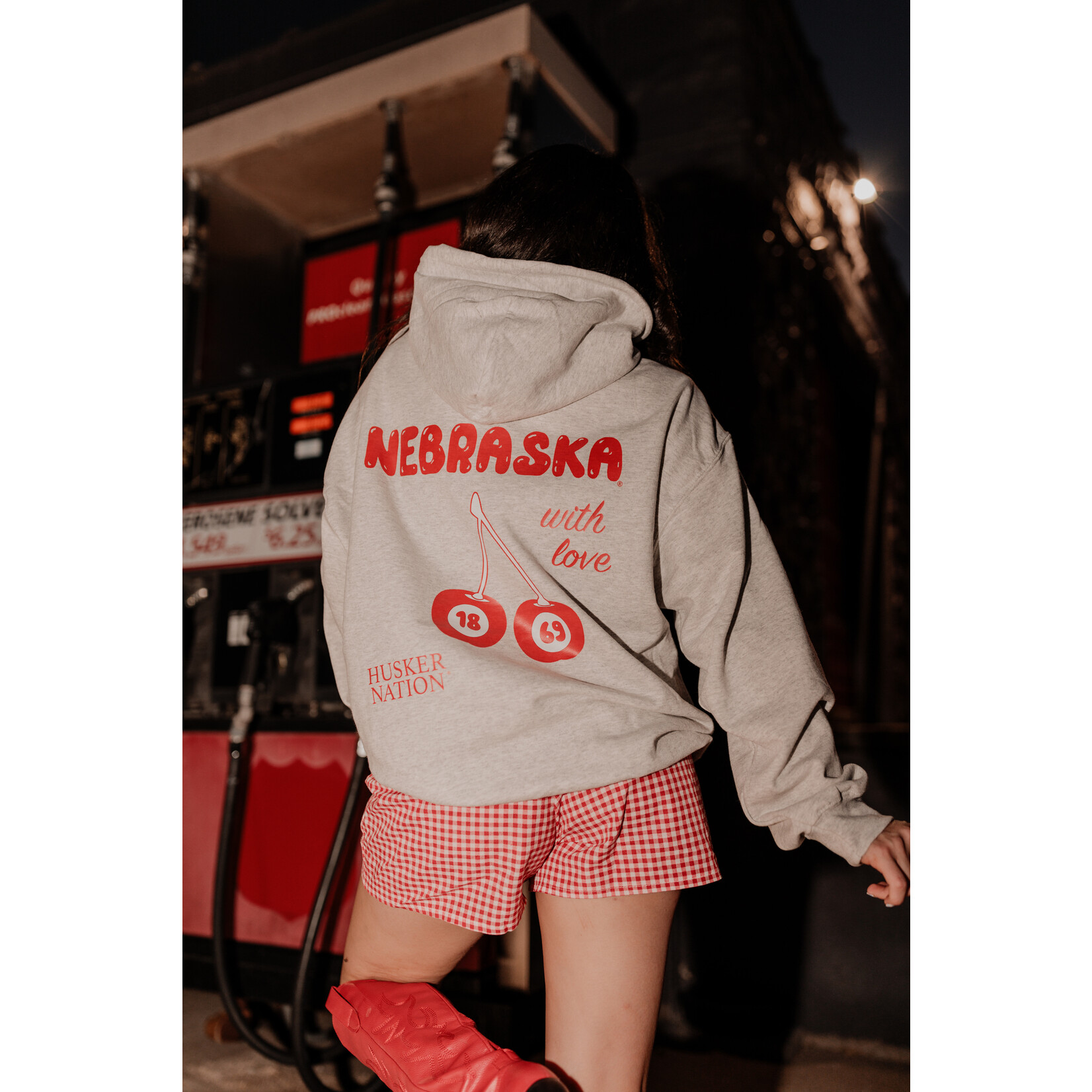 Gildan Nebraska With Love Hoodie