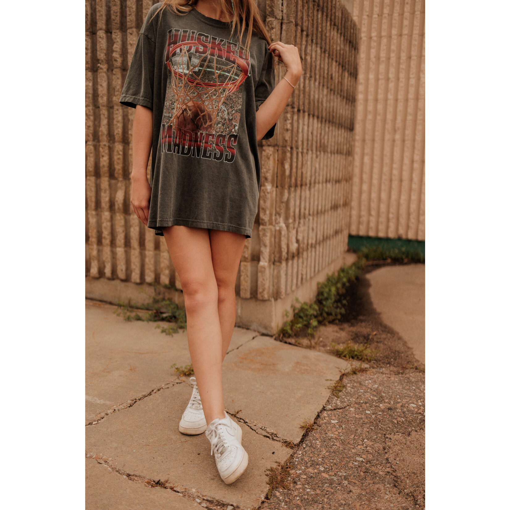 comfort colors Husker Madness Basketball Tee