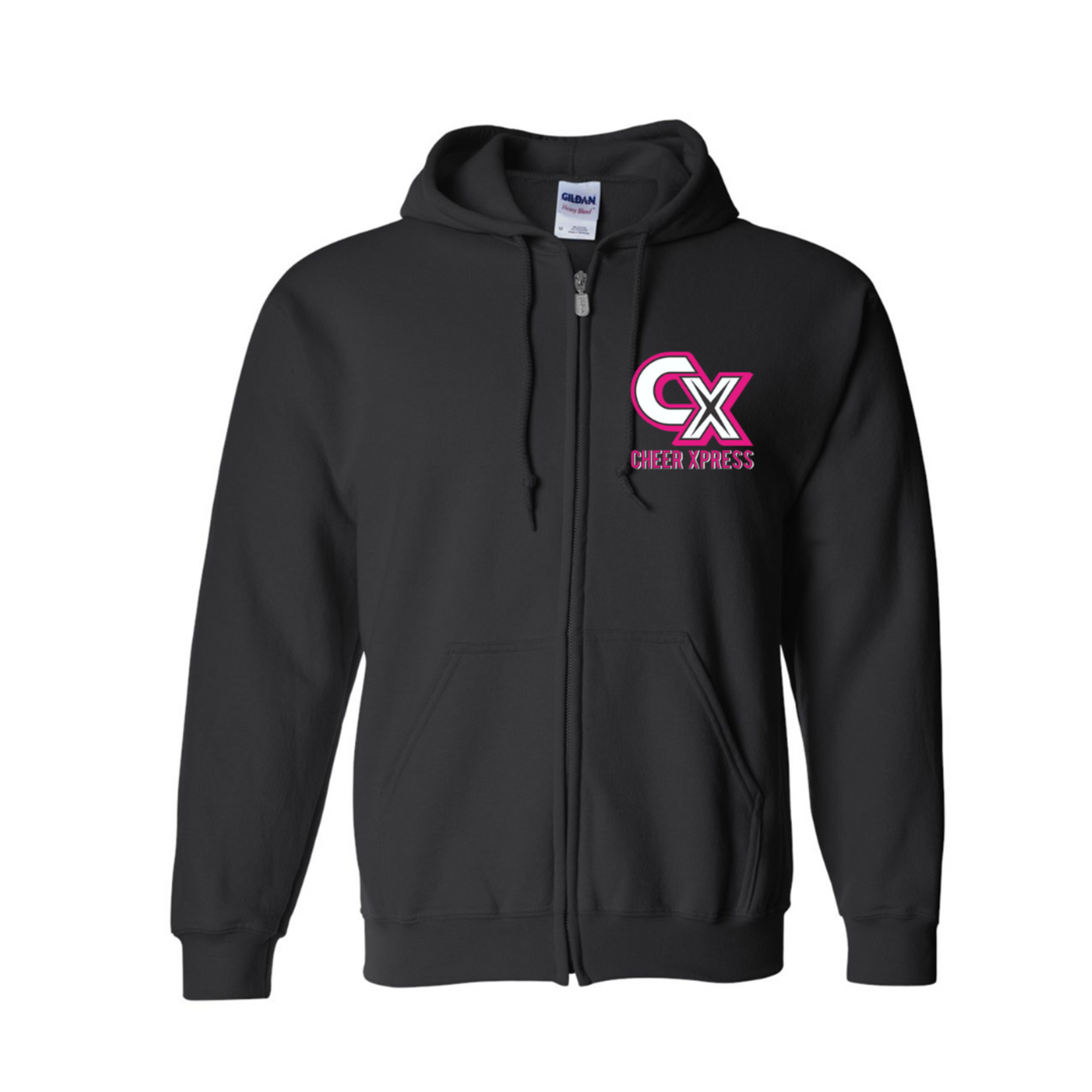 Gildan Cheer Xpress Pixies Team Zip Up