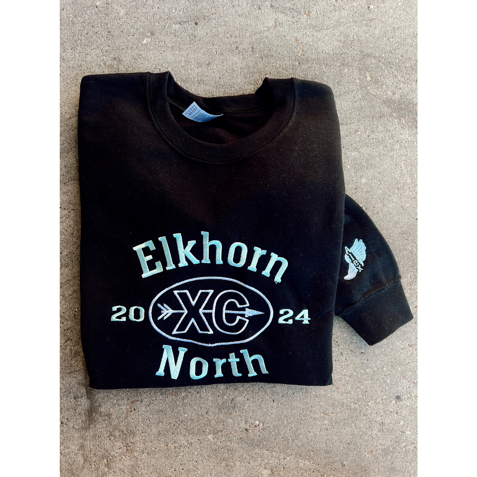 Gildan Elkhorn North XC Embroidered Crew