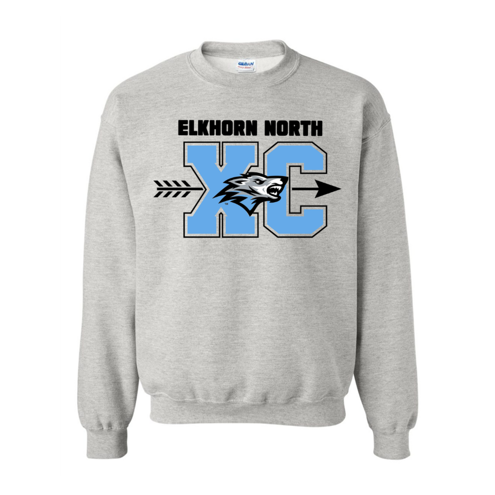 Gildan Elkhorn North XC Arrow Crew