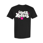 comfort colors Cheer Xpress Smiley Tee