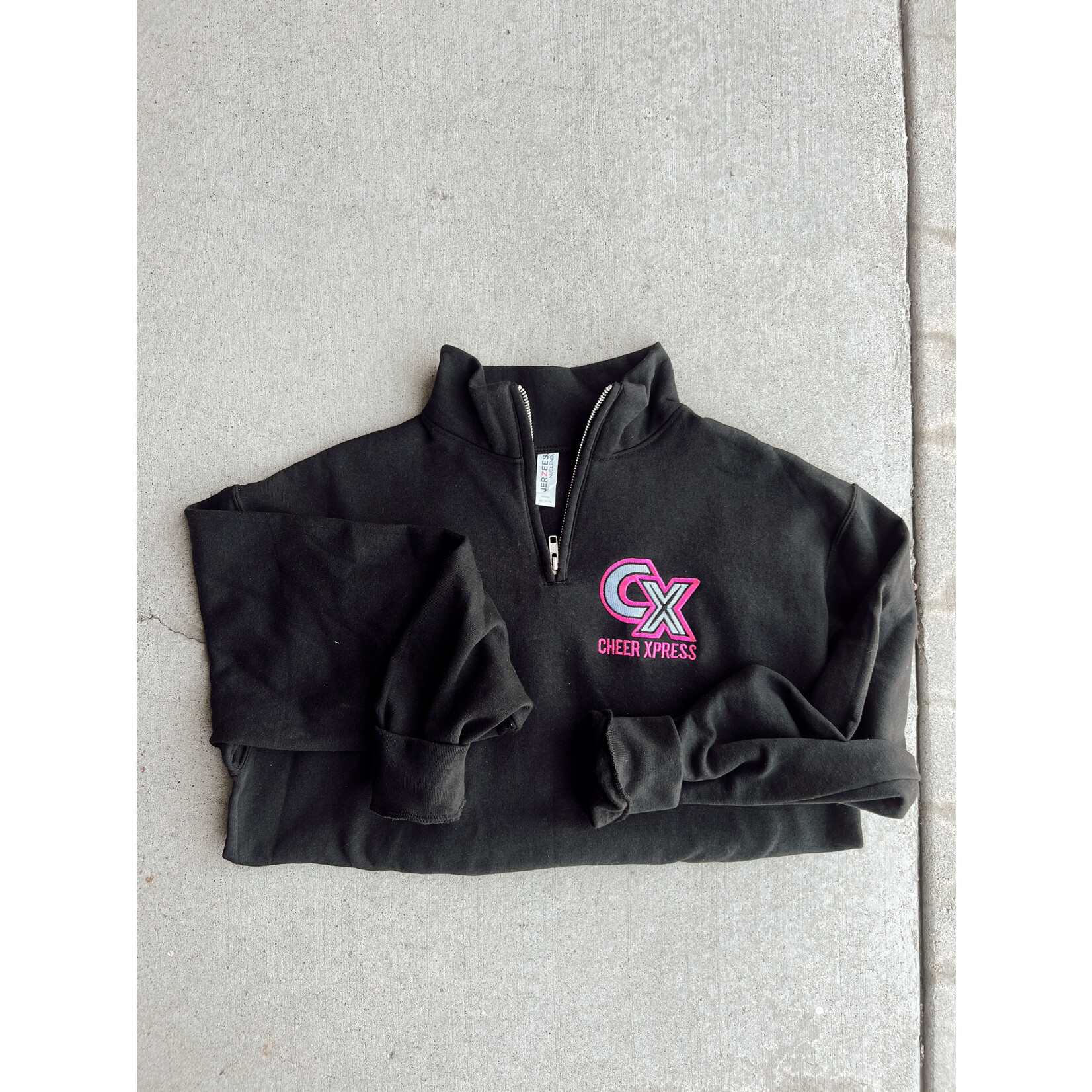 Jerzee Cheer Xpress Embroidered Half Zip