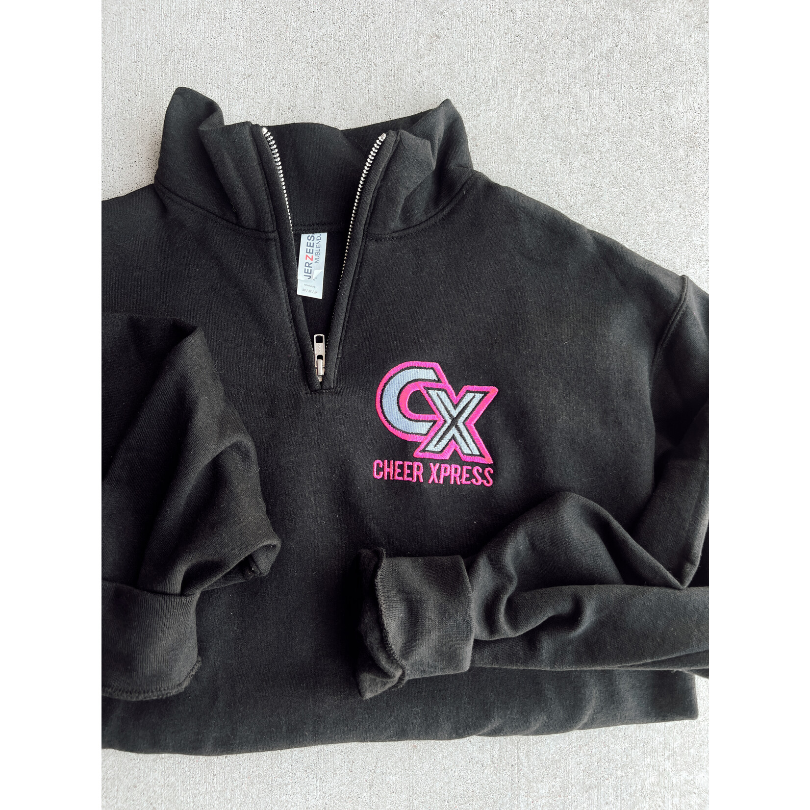Jerzee Cheer Xpress Embroidered Half Zip