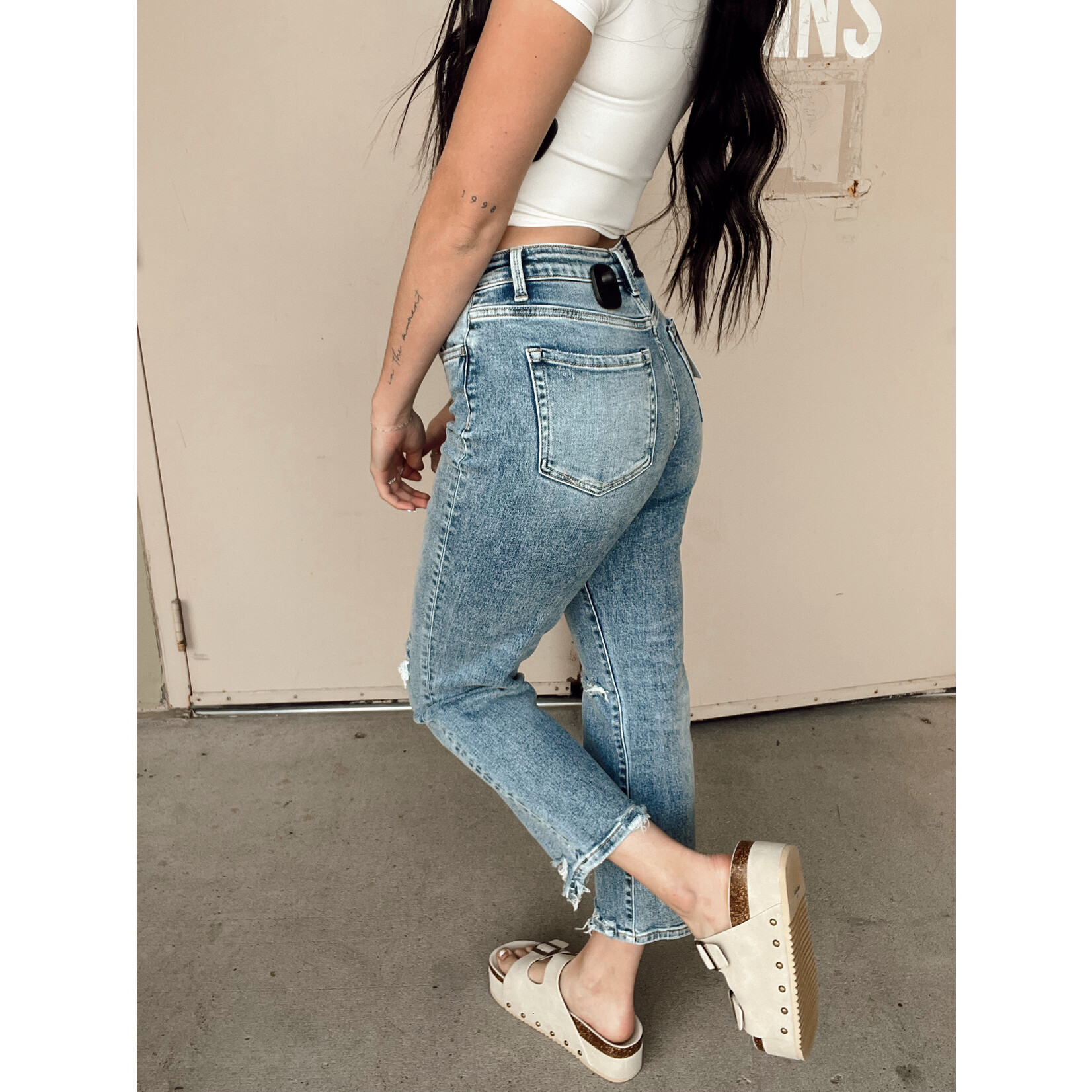 Lorax High Rise Ankle Straight