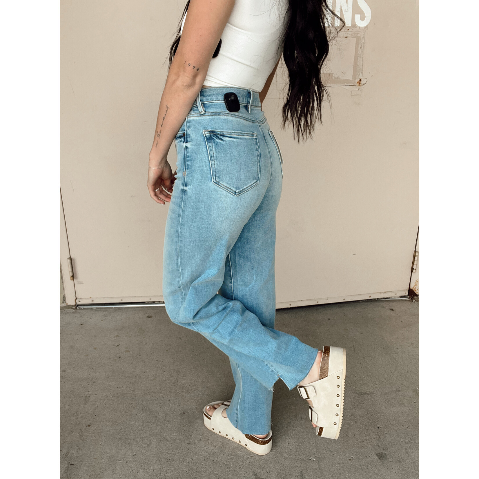 Polly High Rise Dad Jean